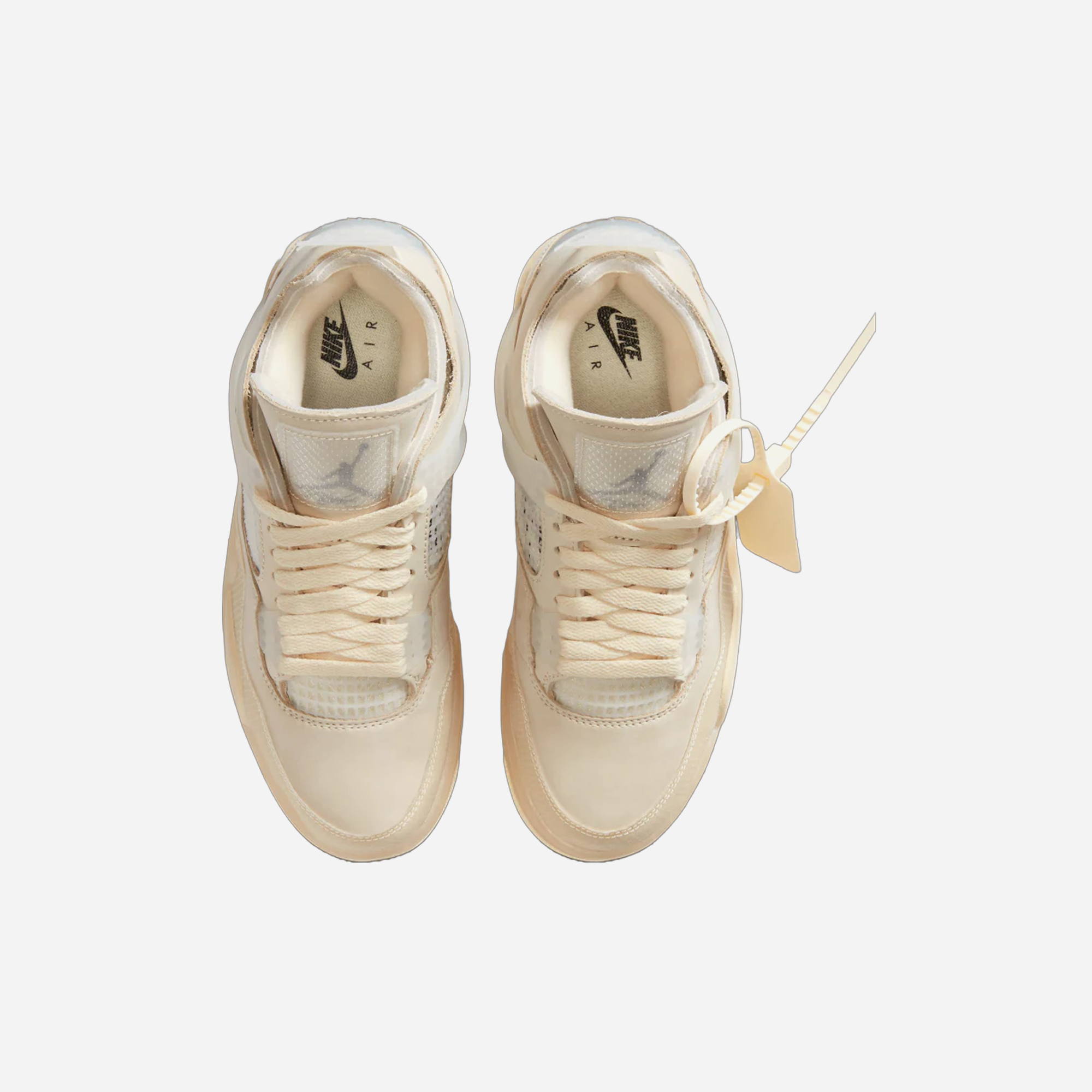 Nike Jordan 4 Retro Off-White Sail WMNS - view 2