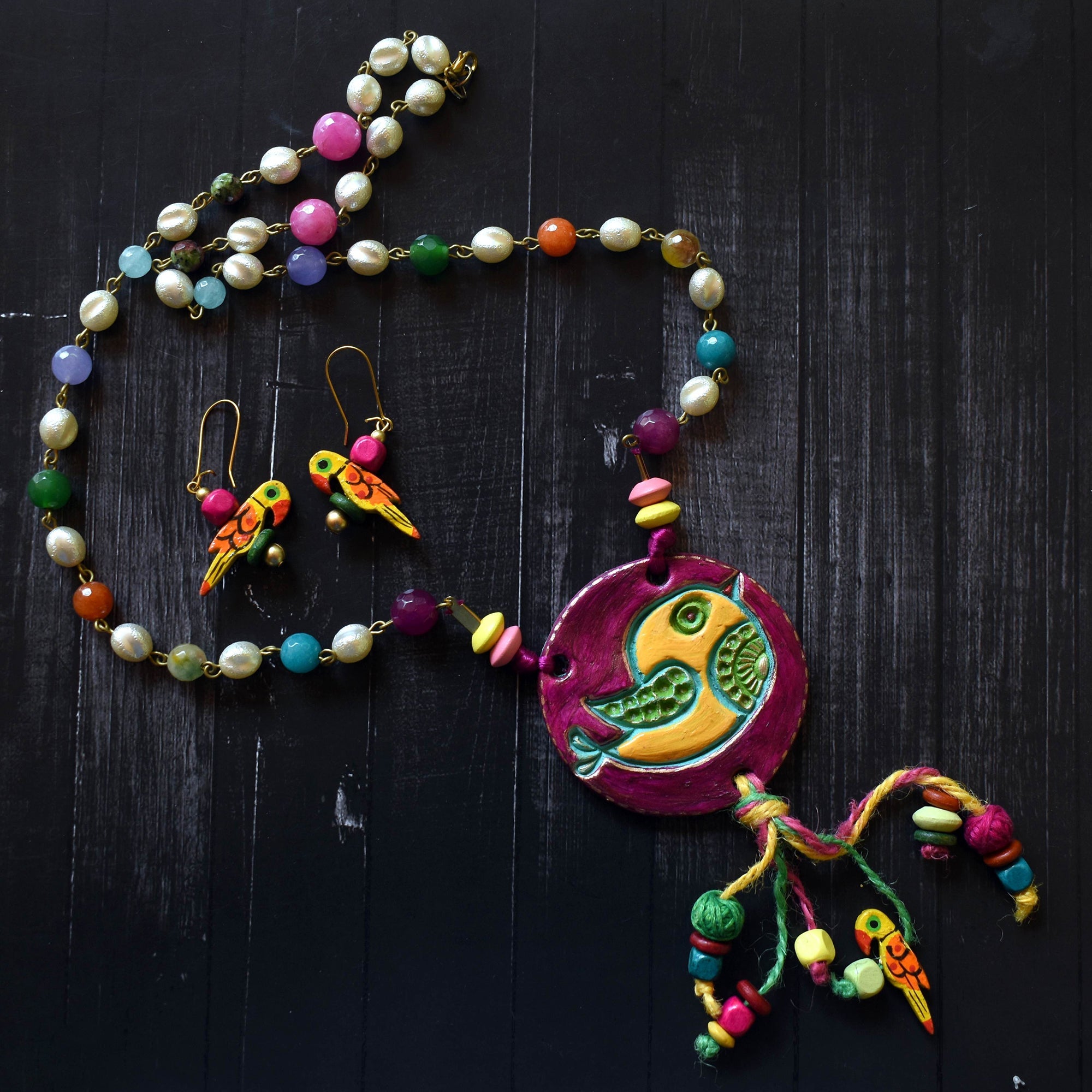 Bindurekha Clay Art Birdie Set - view 2
