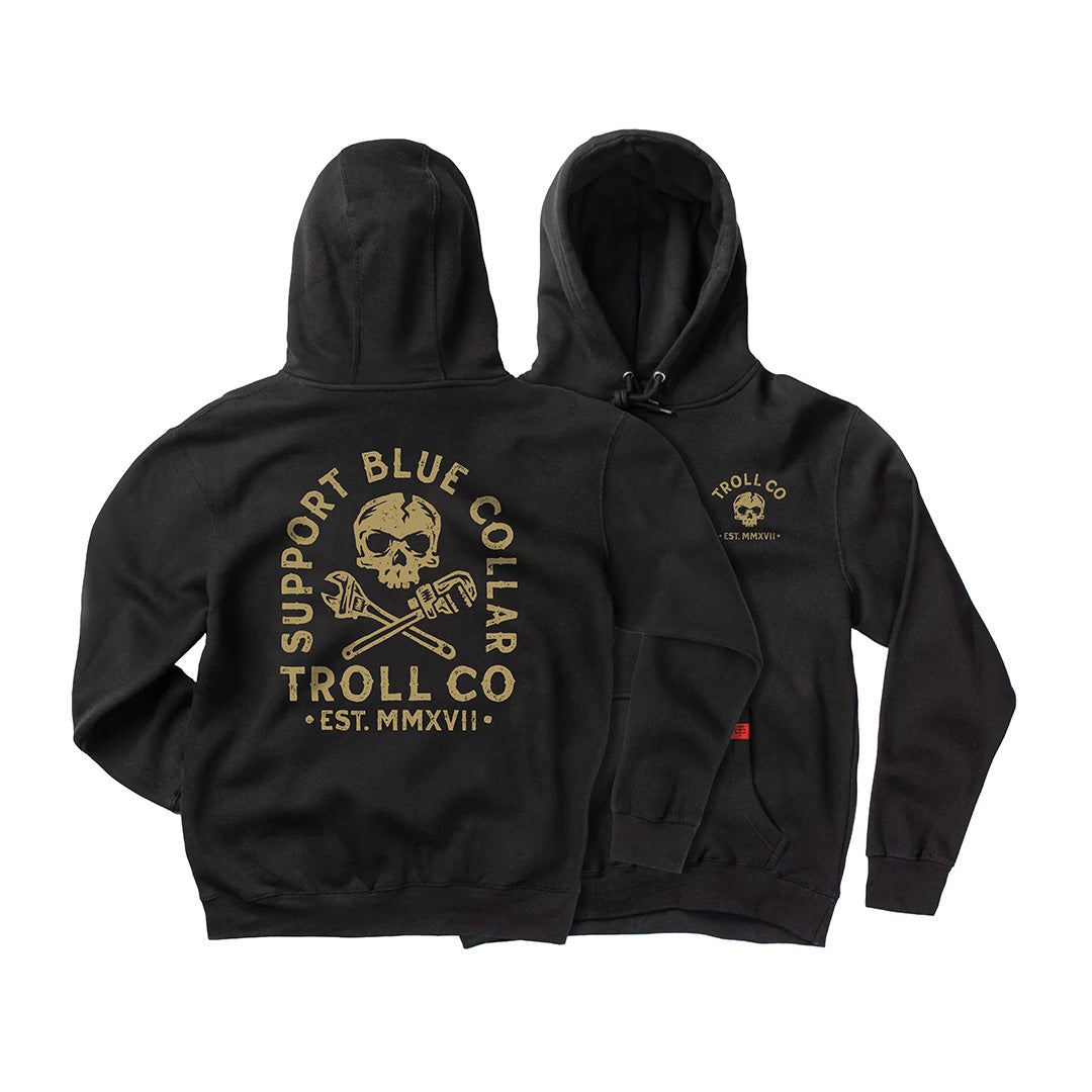 Radial SBC Crossed Hoodie – Black