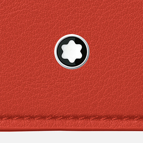 Montblanc Mont Blanc, Soft card holder 6cc – Coral - view 5