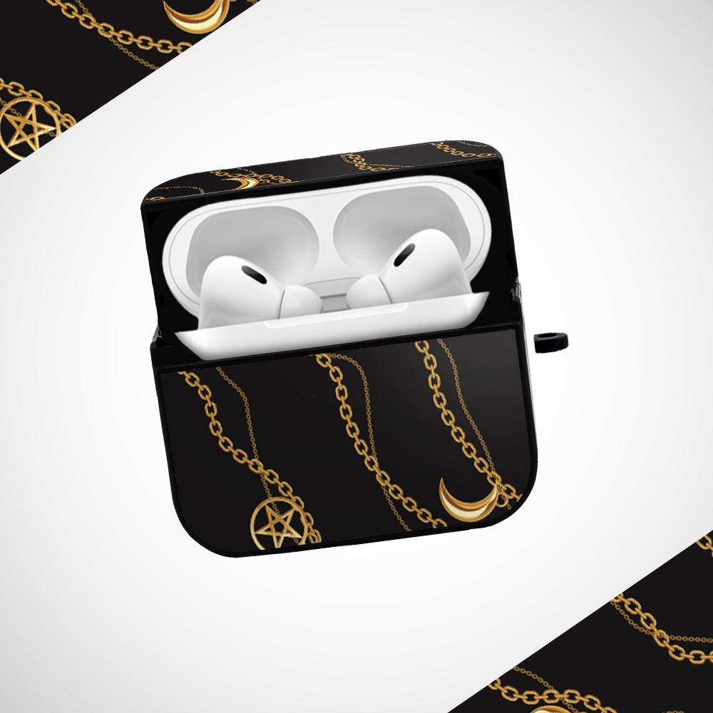 Cover It Up Stars and Moons Glass Airpods 3rd Gen Case Covers - view 2