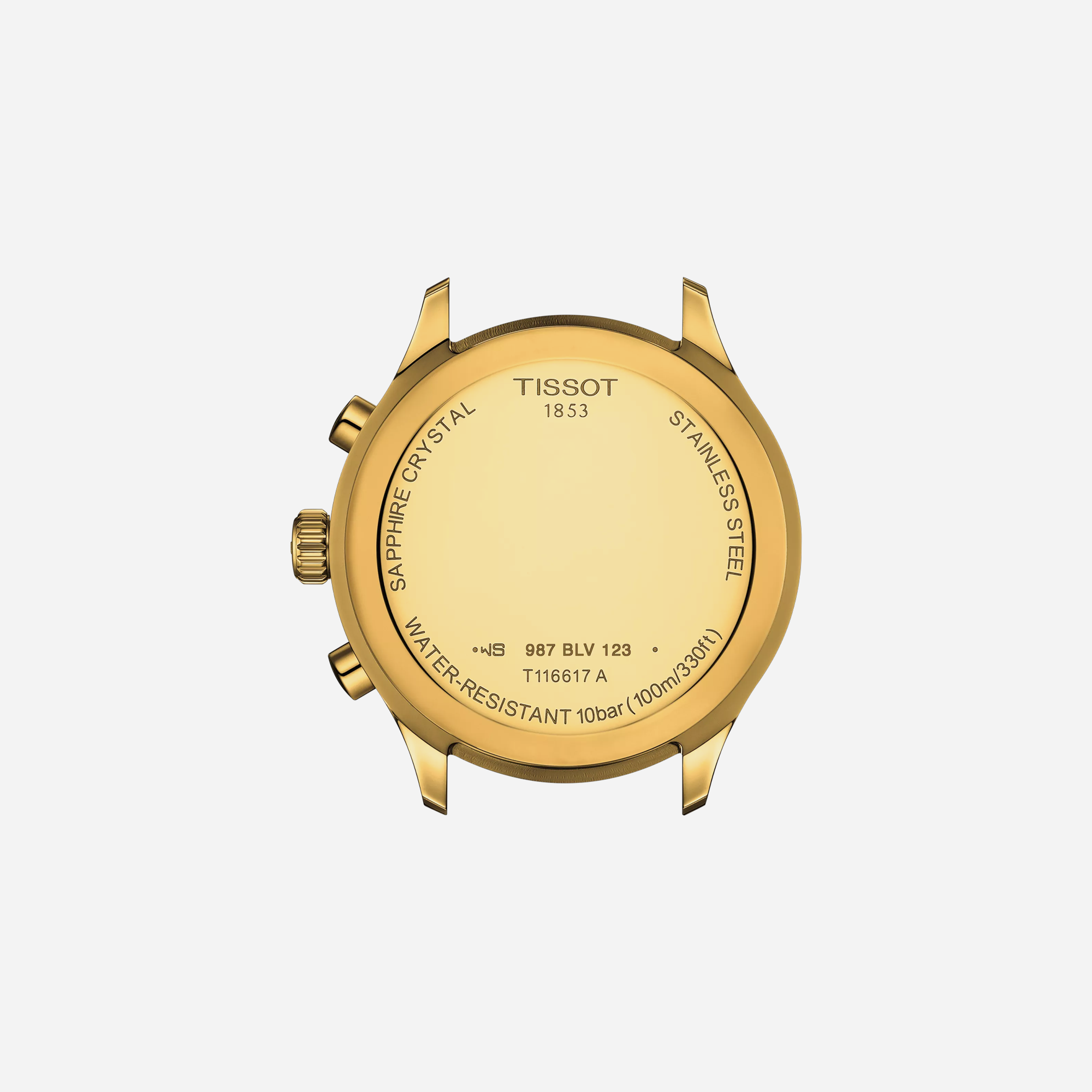 Tissot Chrono XL Classic Black Dial Yellow Gold-Tone 45mm - view 2