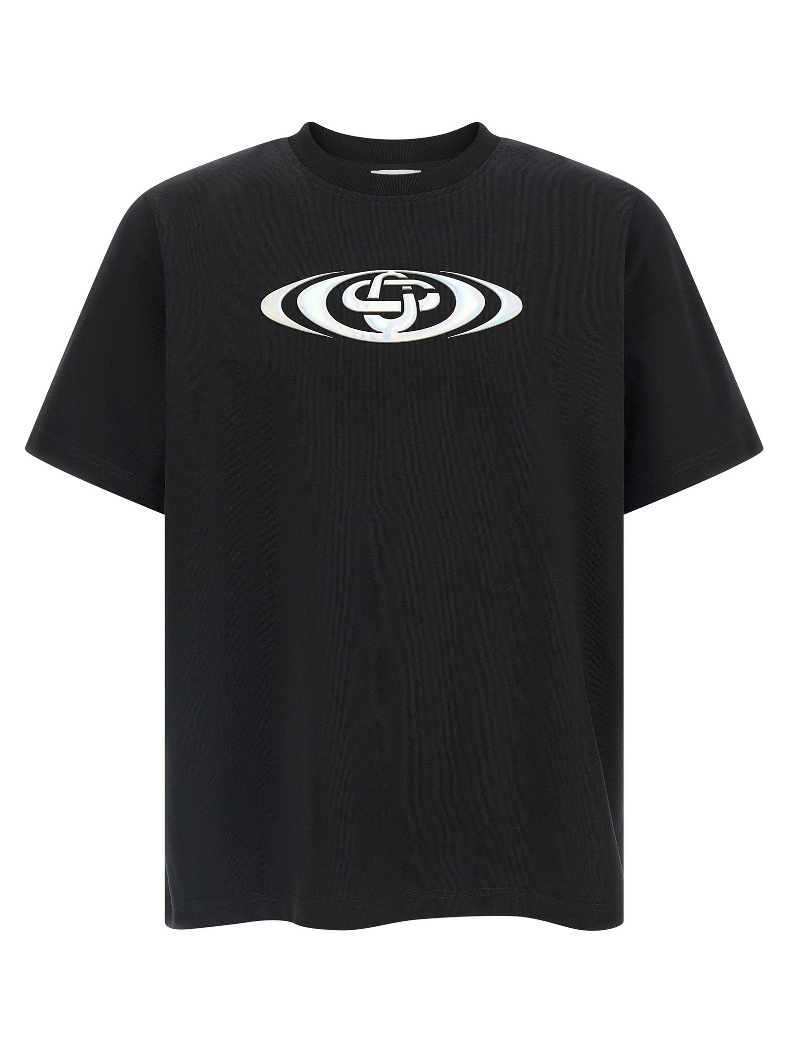 Casablanca Warped Logo T-shirt – 100% organic cotton
