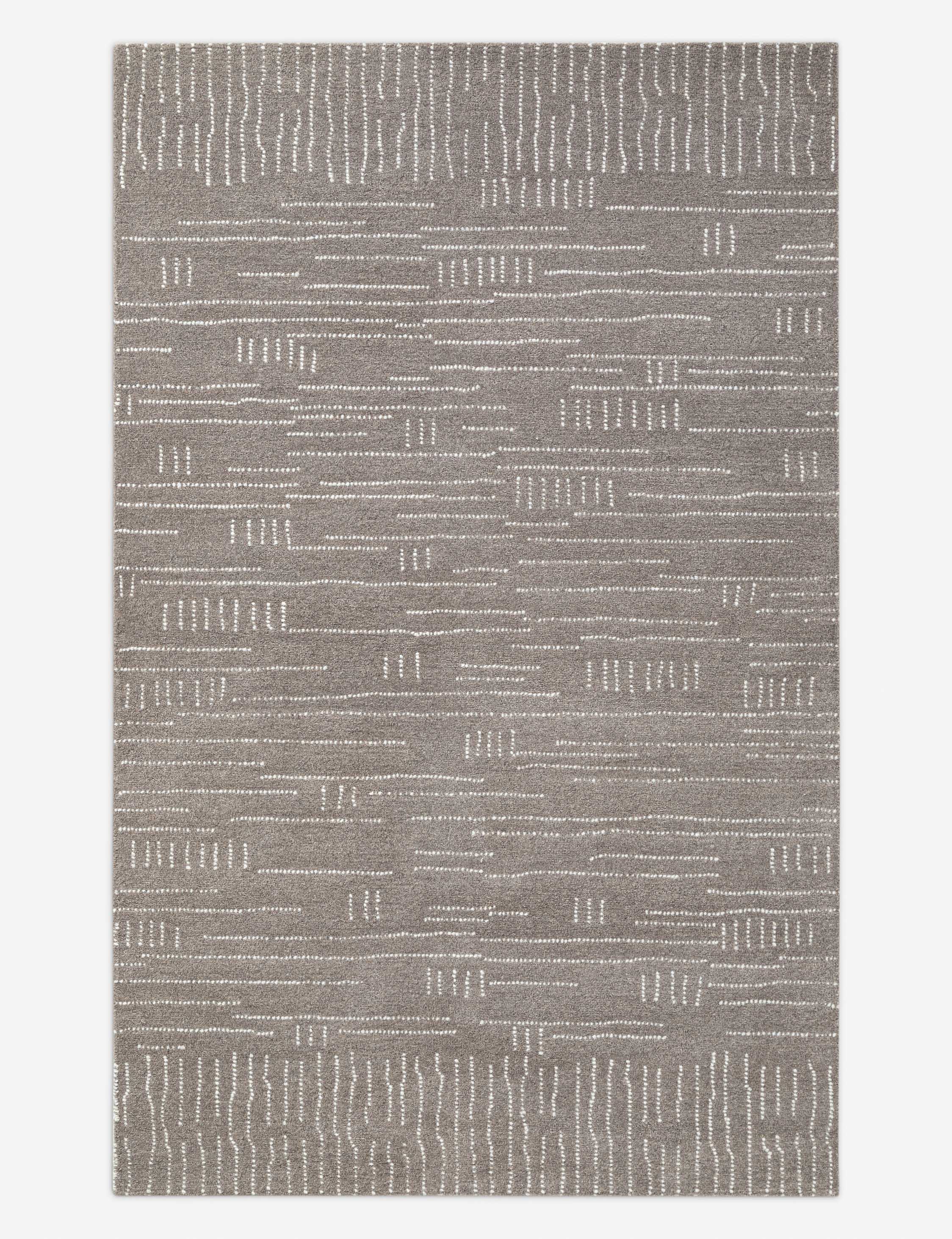 Lulu and Georgia Kanda Hand-Tufted Wool Rug – Coffee
