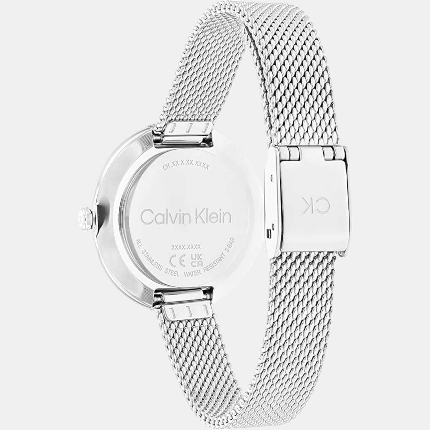 Calvin Klein Ck Iconic Women Quartz Green Dial Analog Stainless Steel Watch 25200185 - view 2