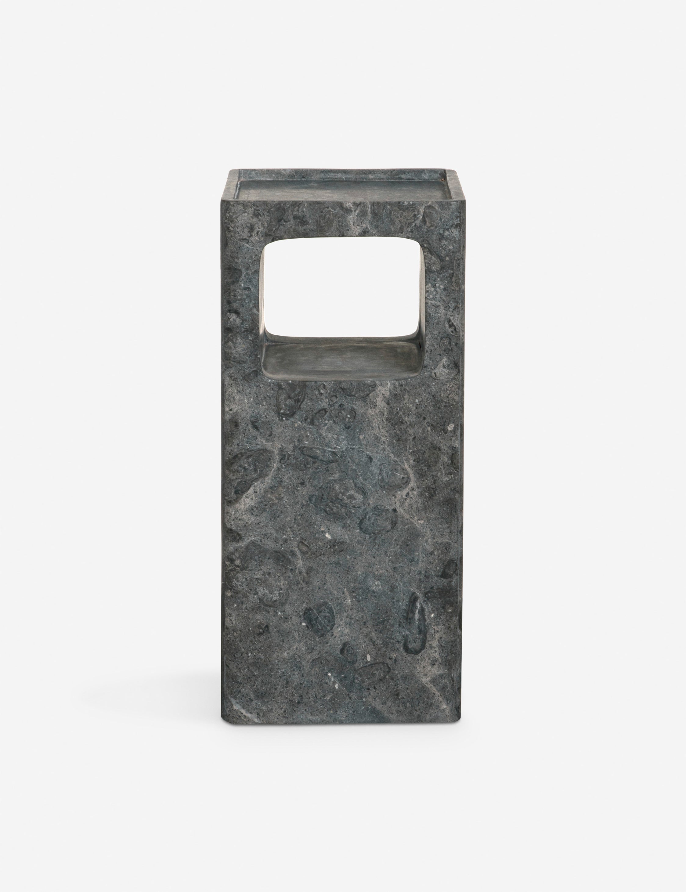 Lulu and Georgia Eubank Side Table – Gray Marble - view 2