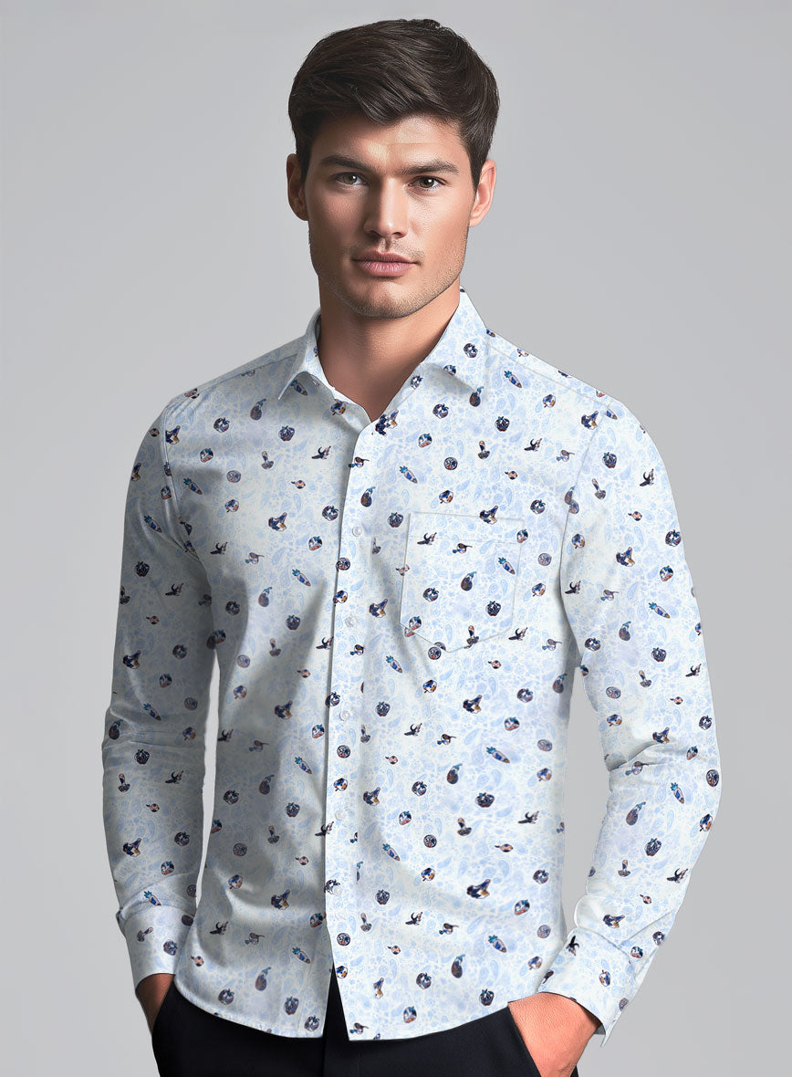StudioSuits Italian Cotton Artivine Shirt - view 2