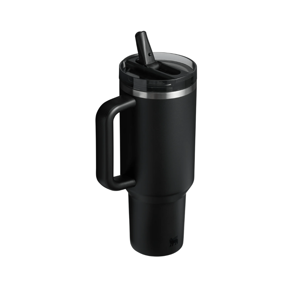 HYPE ELIXIR Stanley Quencher ProTour Flip Straw Tumbler | 40 OZ Black 2.0