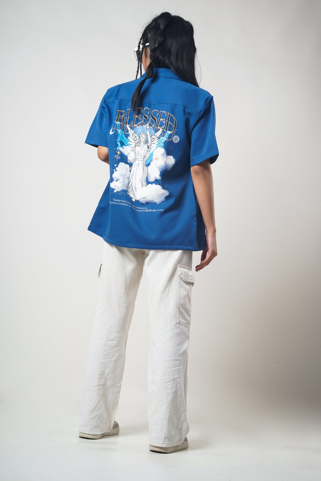 Cerise Clothing Wings Of Grace Bowling Shirt - view 10