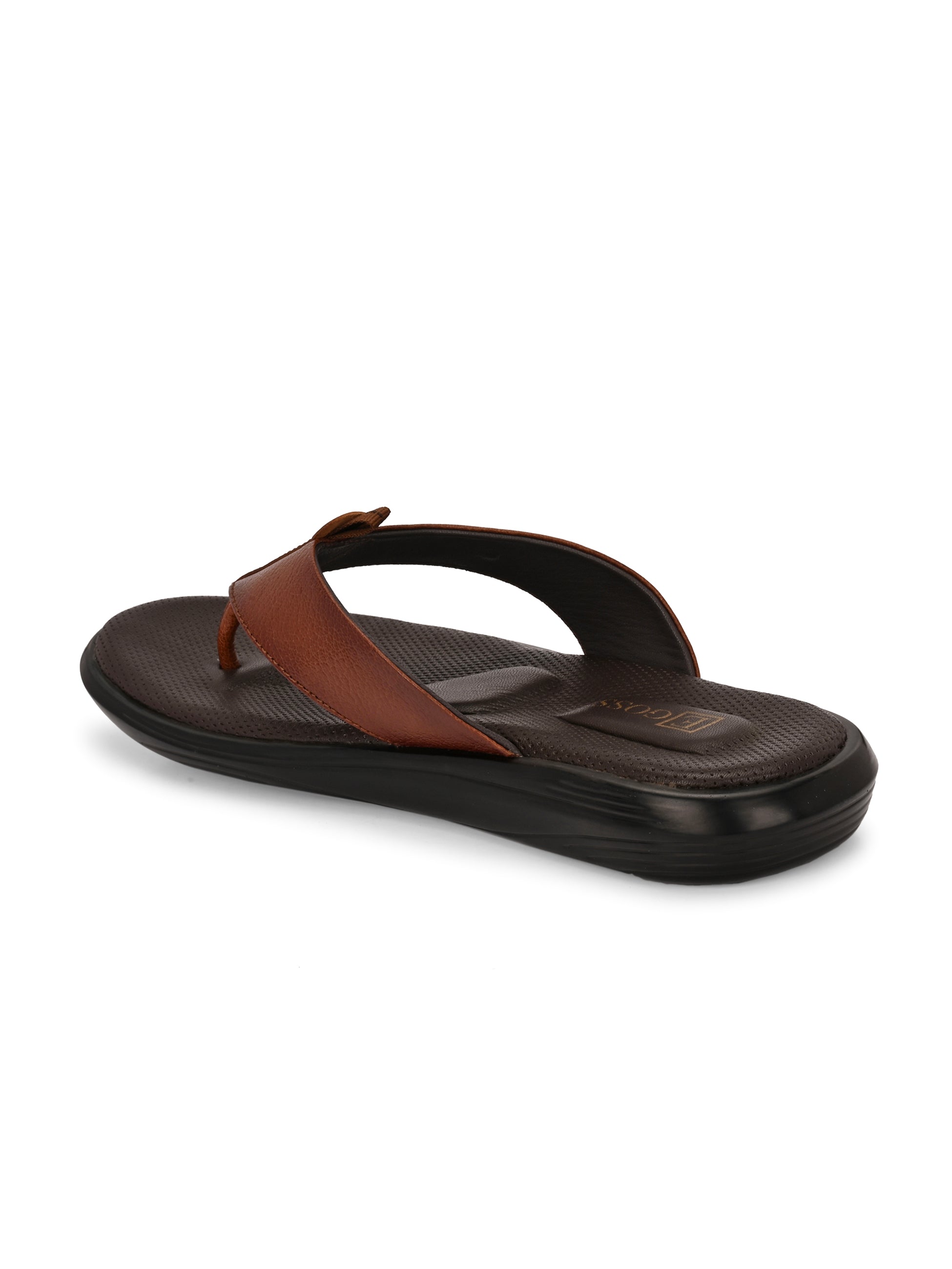 Egoss Shoes Egoss Leather Slippers For Men - view 10