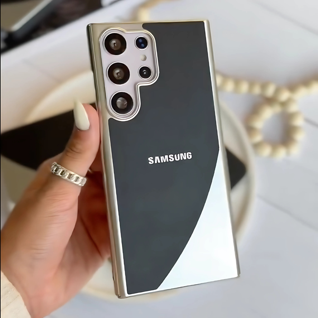 Million Cases Elegant Luxe Leather Electroplated Case - Samsung - view 2