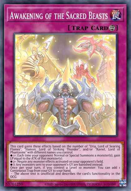 Yu-Gi-Oh! Awakening of the Sacred Beasts - SDSA-EN035 - Common - 1st Edition
