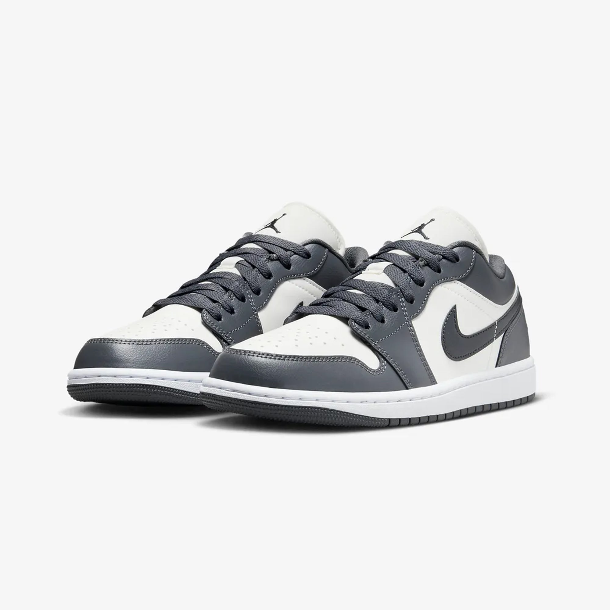 Jordan | AIR JORDAN 1 LOW { SAIL/OFF NOIR-DARK GREY-WHITE - view 2