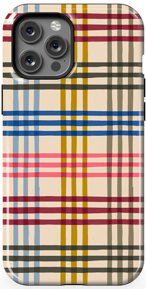 Casetry Colorful Plaid | Kitty and Vibe Holiday Case - view 14