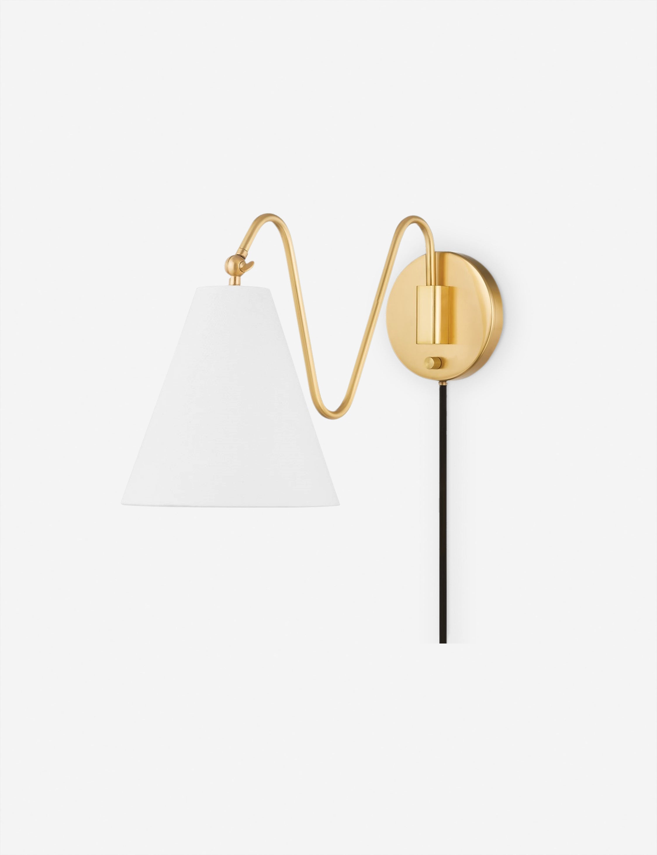 Lulu and Georgia Dellon Single Plug-In Sconce