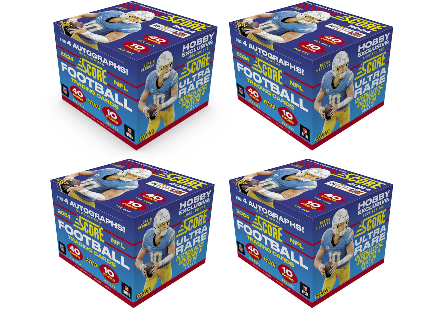 2024 Panini Score Football Hobby Box (4x Lot)