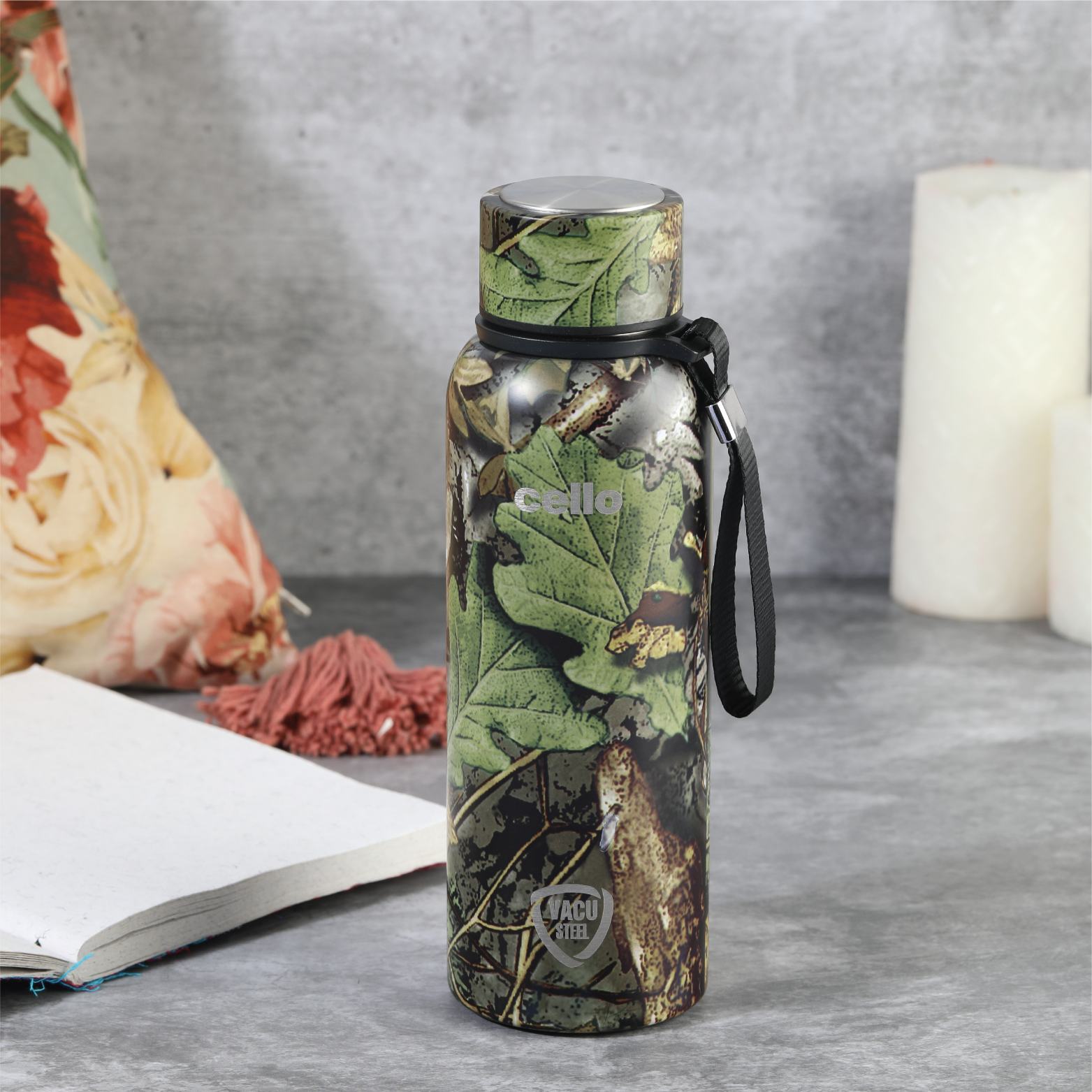 Cello Deezee Mate Flask, Vacusteel Water Bottle - view 2