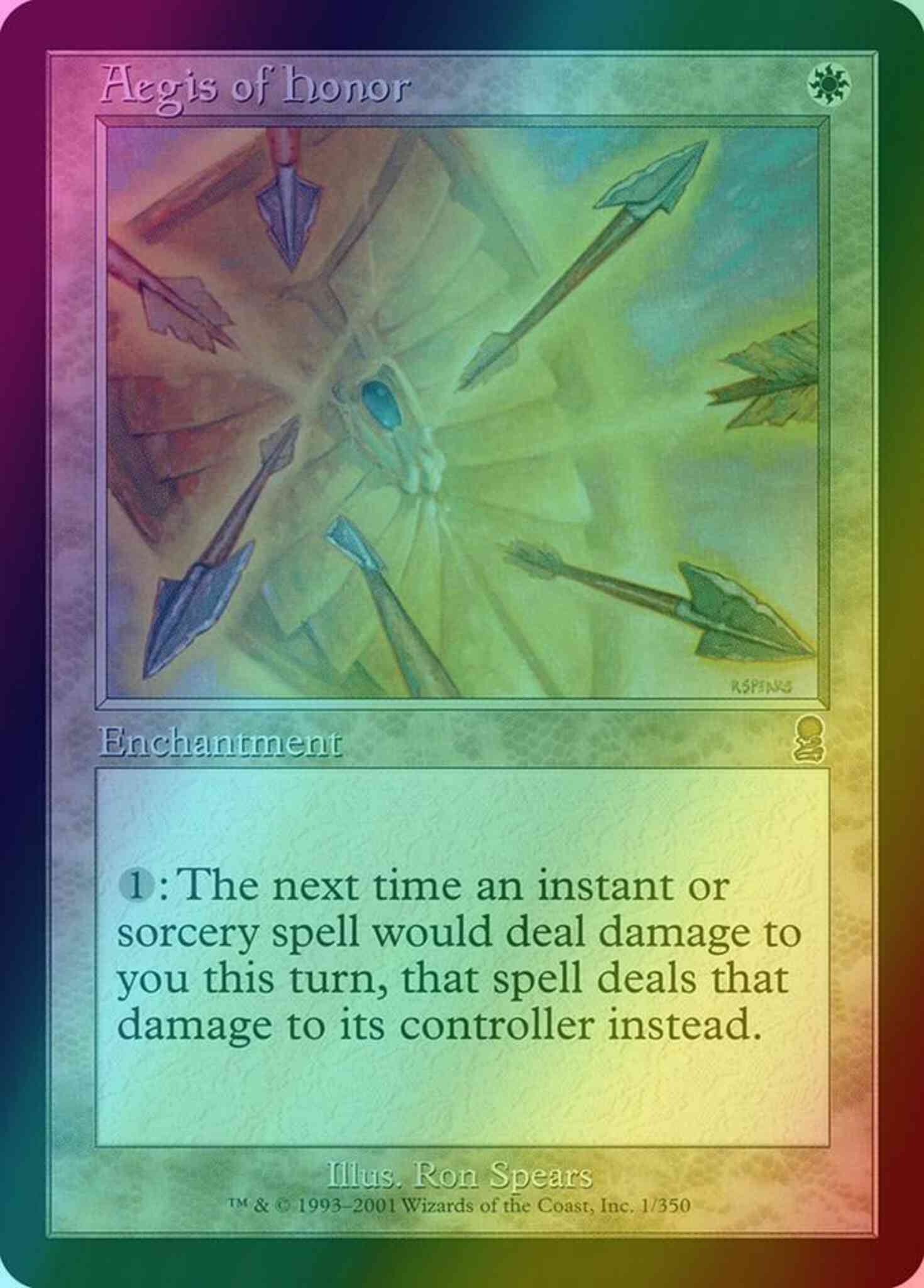 Magic Aegis of Honor [1] [Odyssey] [Foil]