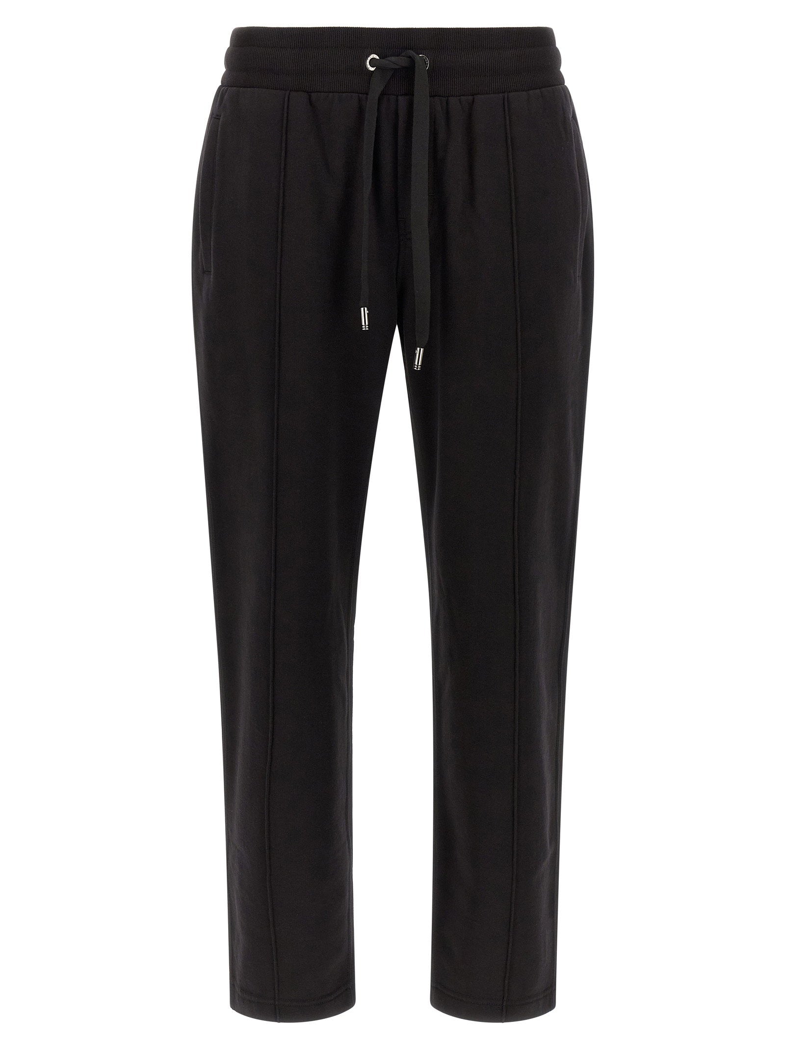 Dolce & Gabbana Logo Plaque Joggers – 100% cotton