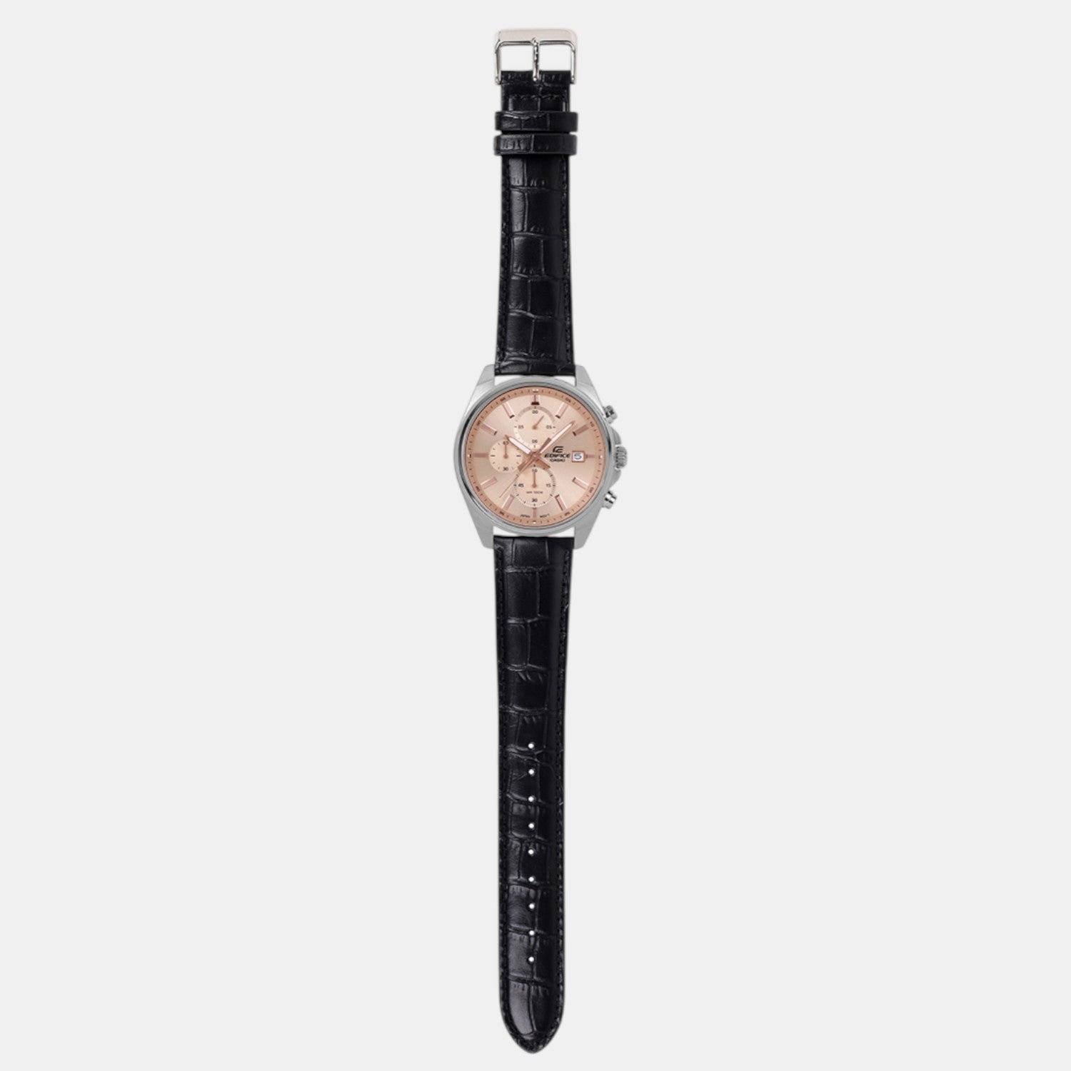 Casio Edifice Men Quartz Peach Dial Analog Stainless Steel Watch ED664 - view 5