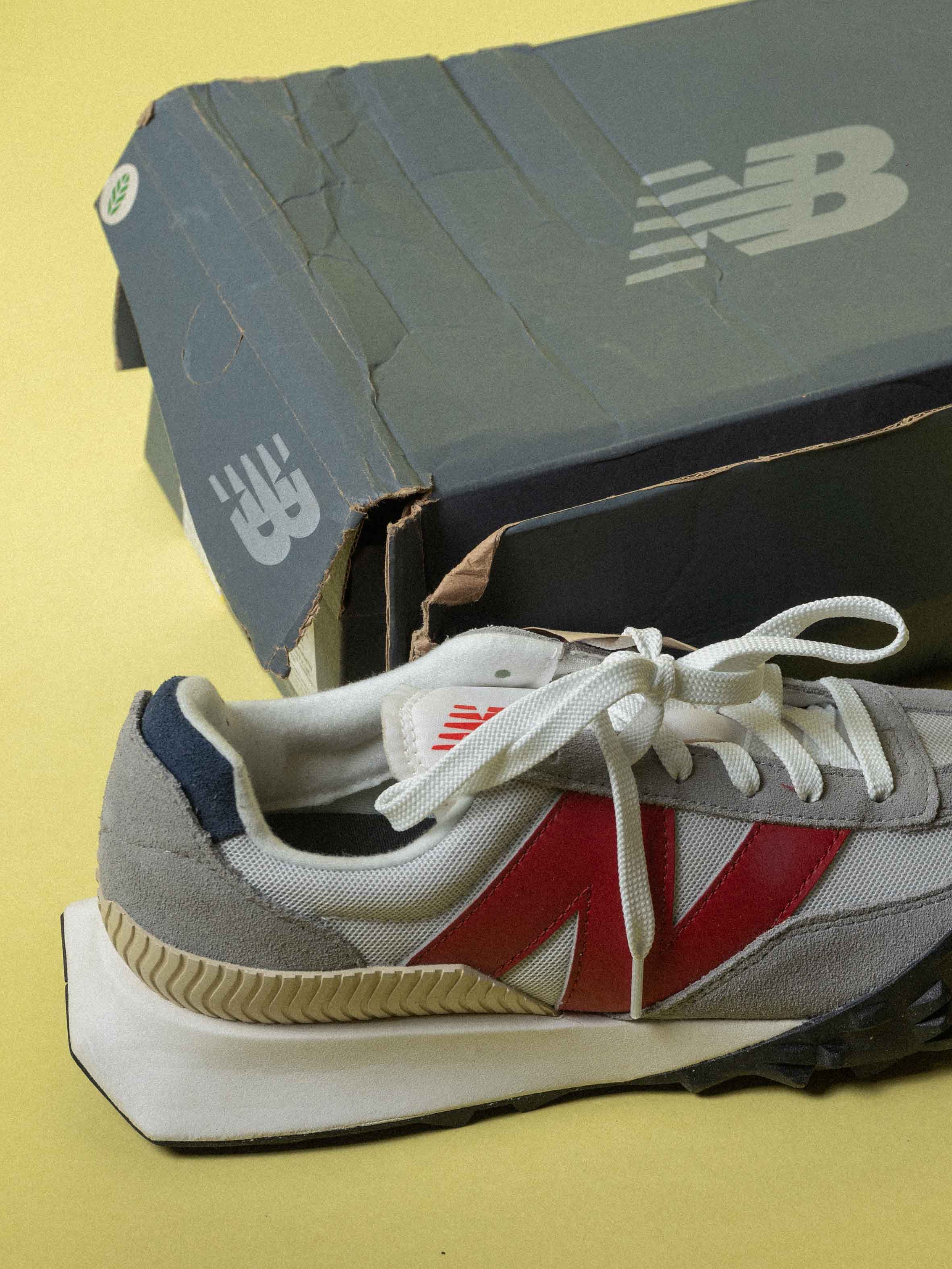 New Balance XC-72 Grey Red - view 4