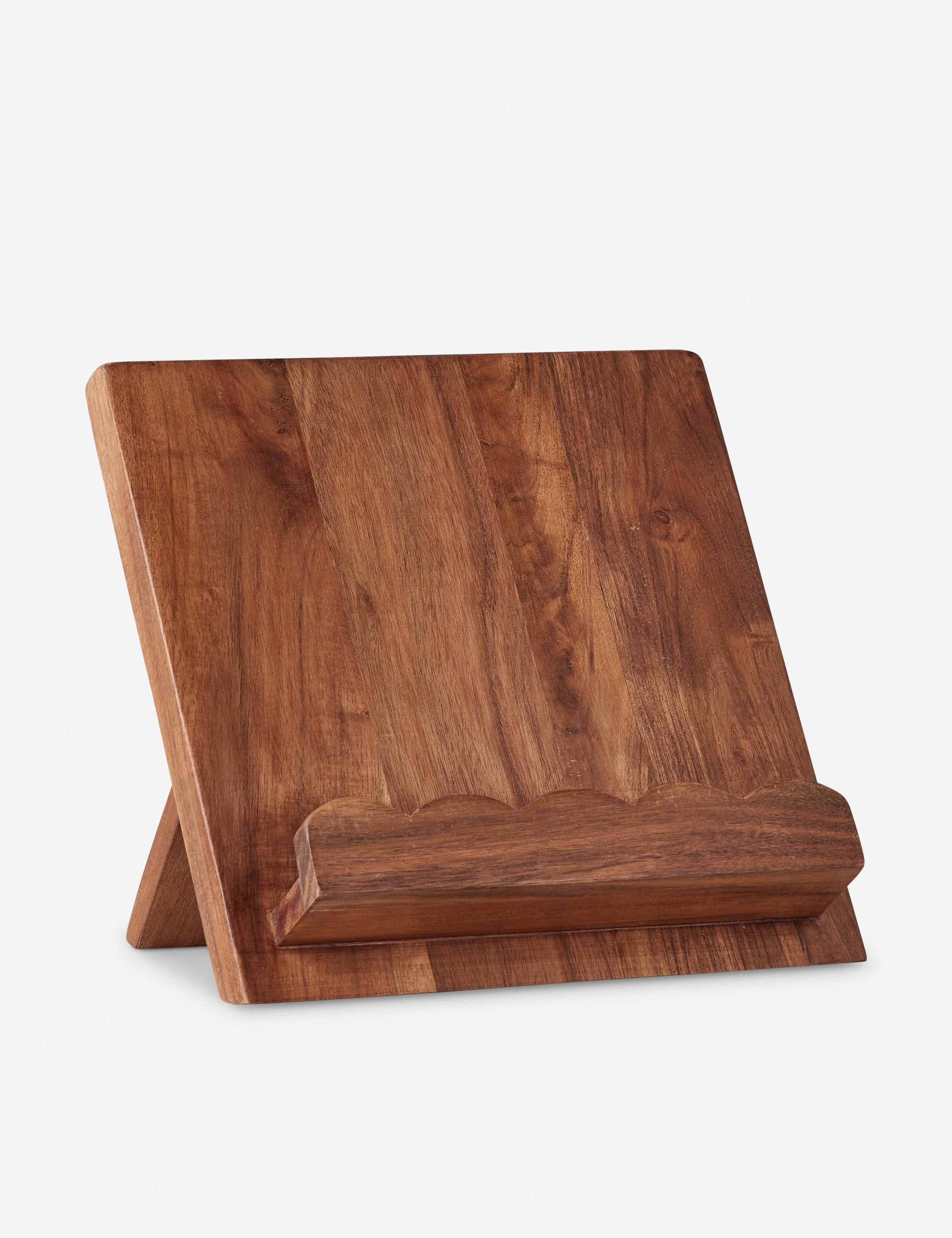 Lulu and Georgia Scalloped Wood Book Stand by etúHOME