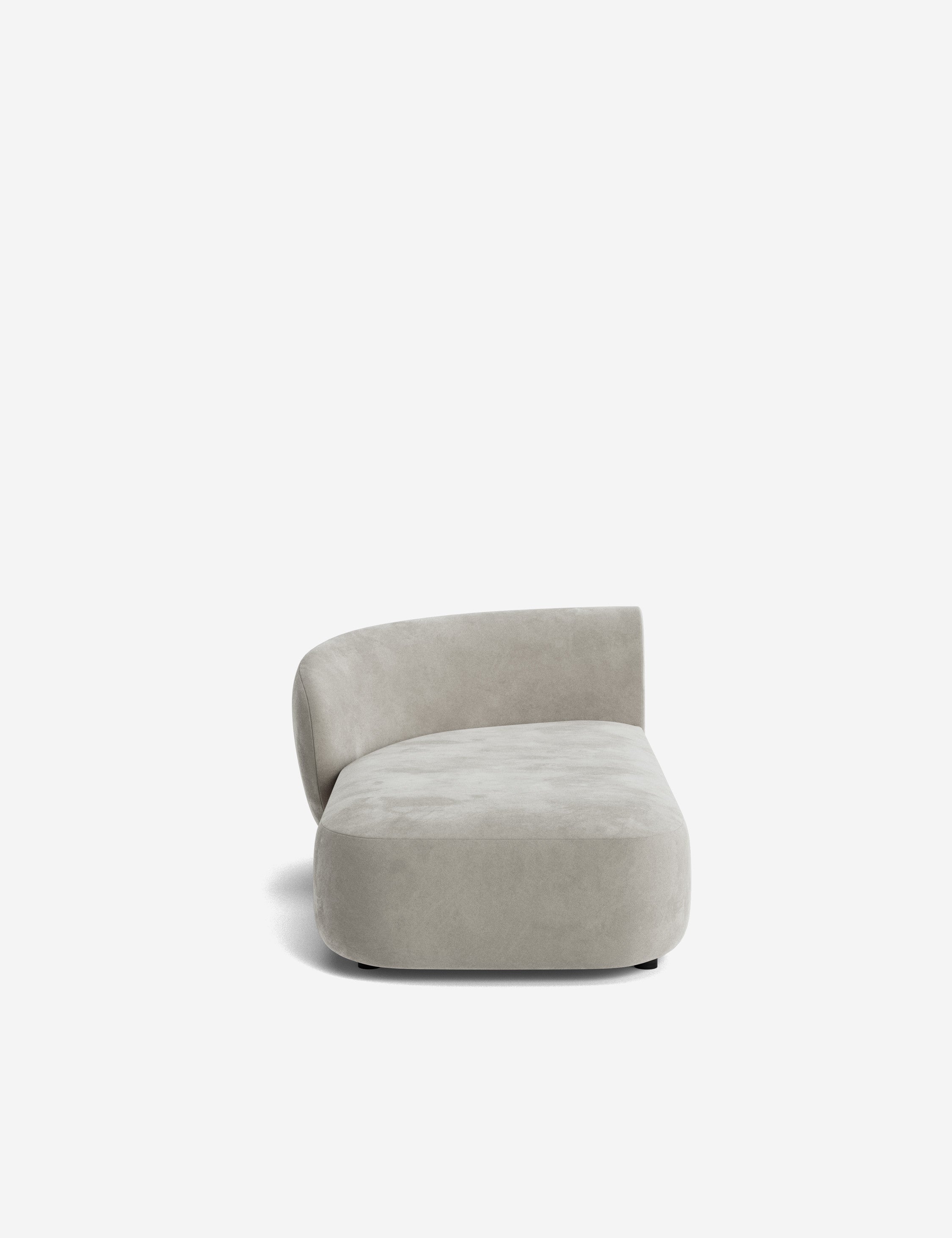 Lulu and Georgia Claret Modular Left Chaise - view 190