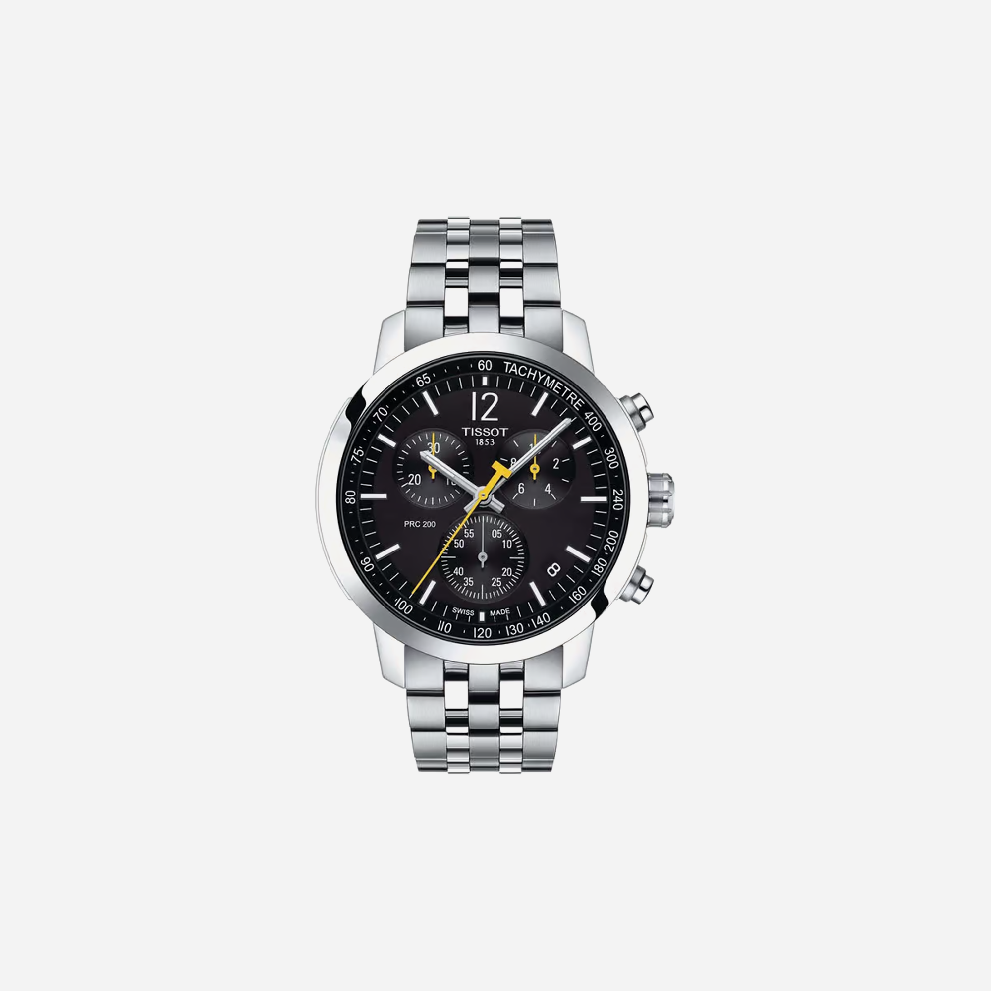 Tissot PRC 200 42mm Black Dial Chronograph – Multi
