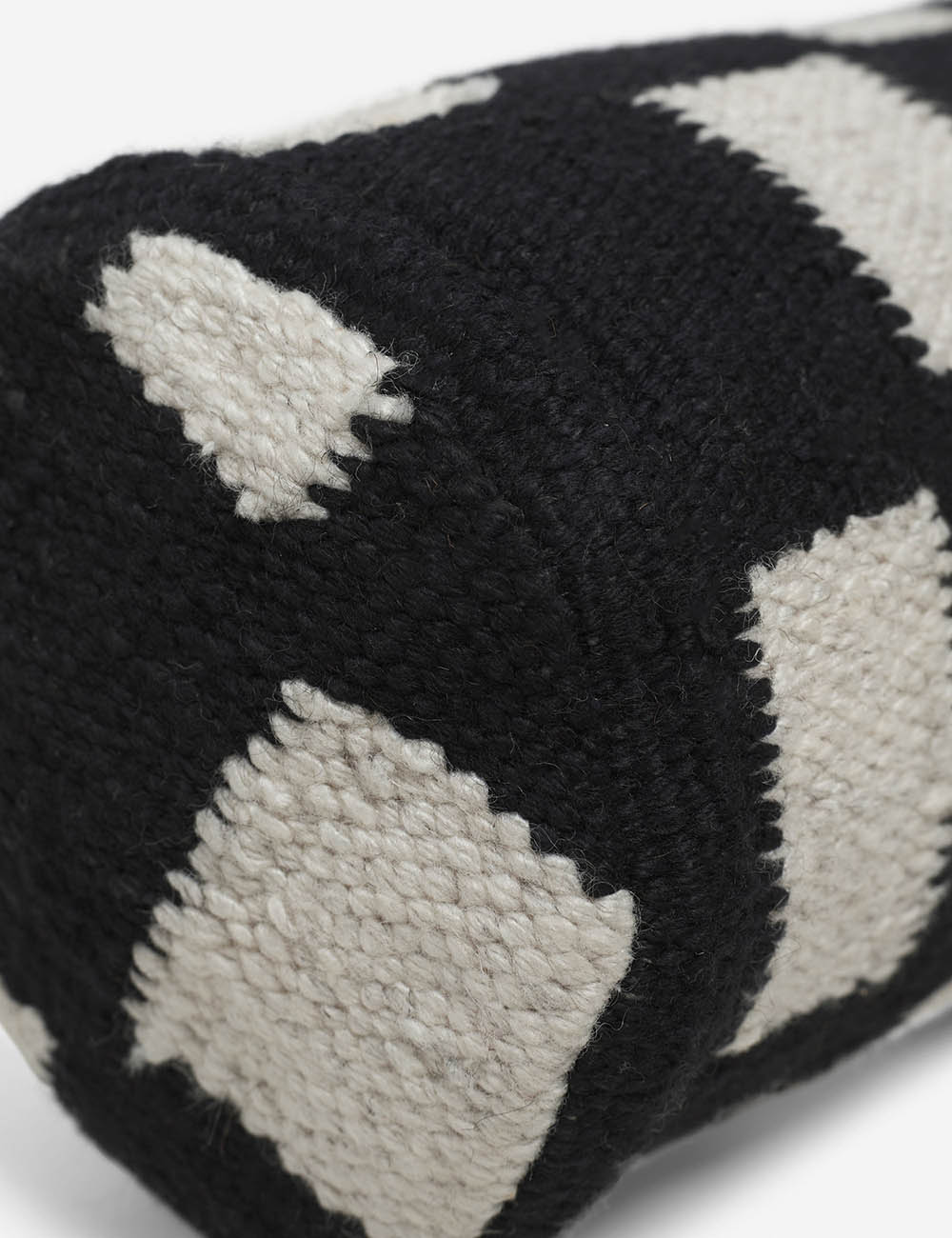 Lulu and Georgia Irregular Checkerboard Bolster Pillow by Sarah Sherman Samuel - view 9