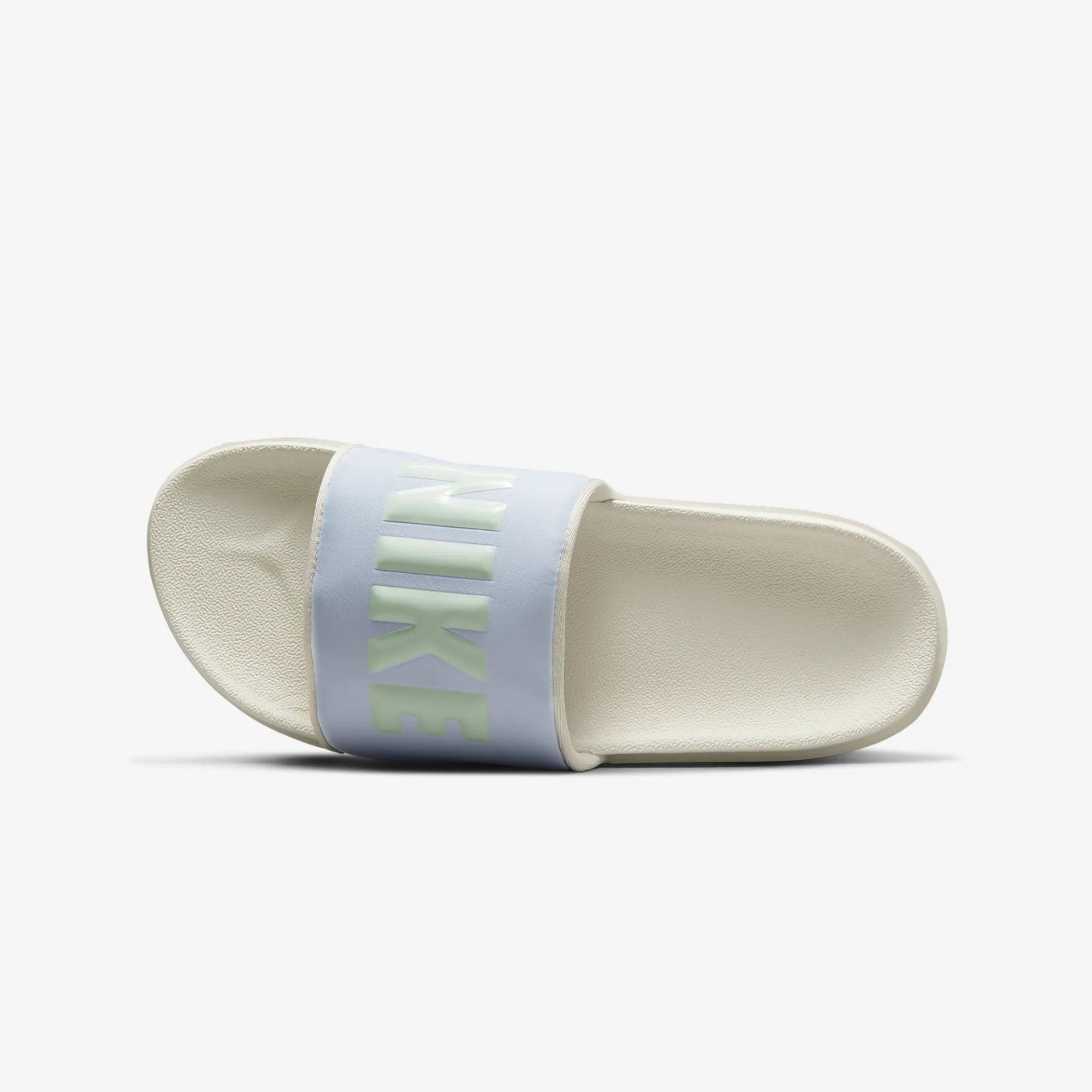 Nike | OFFCOURT SLIDES { PHANTOM/BARELY GREEN - view 2
