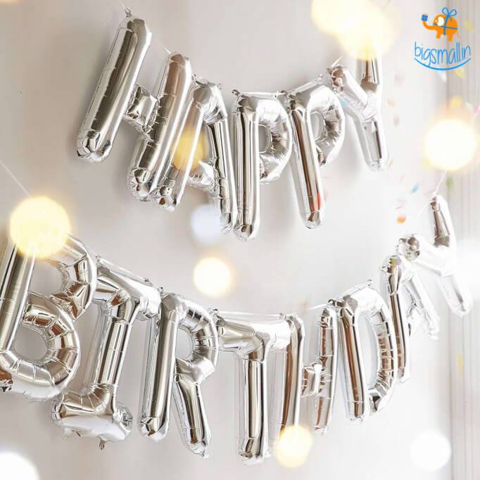 Bigsmall.in Happy Birthday Foil Balloons - view 3