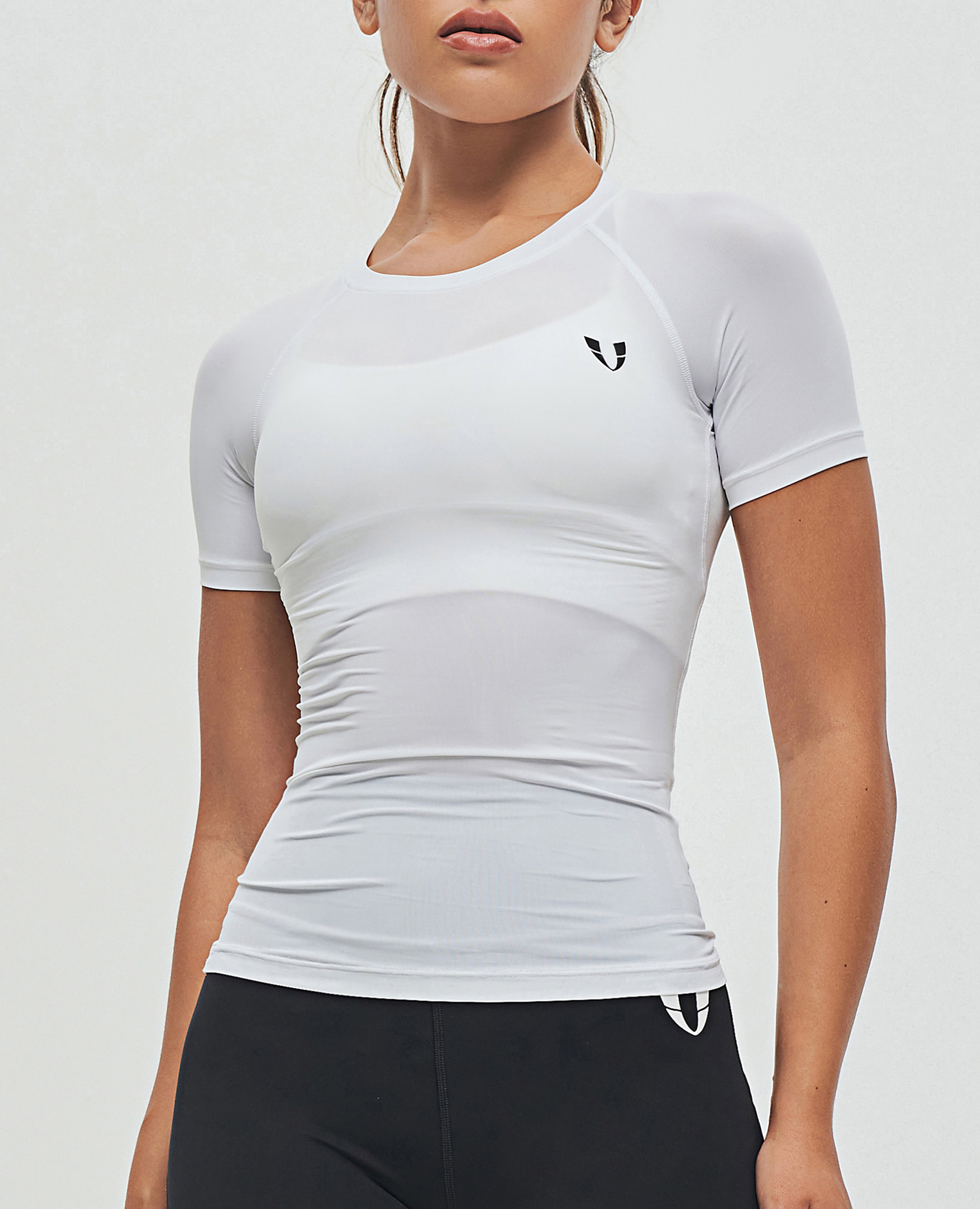 FIRM ABS Basic Gym T-shirt - White