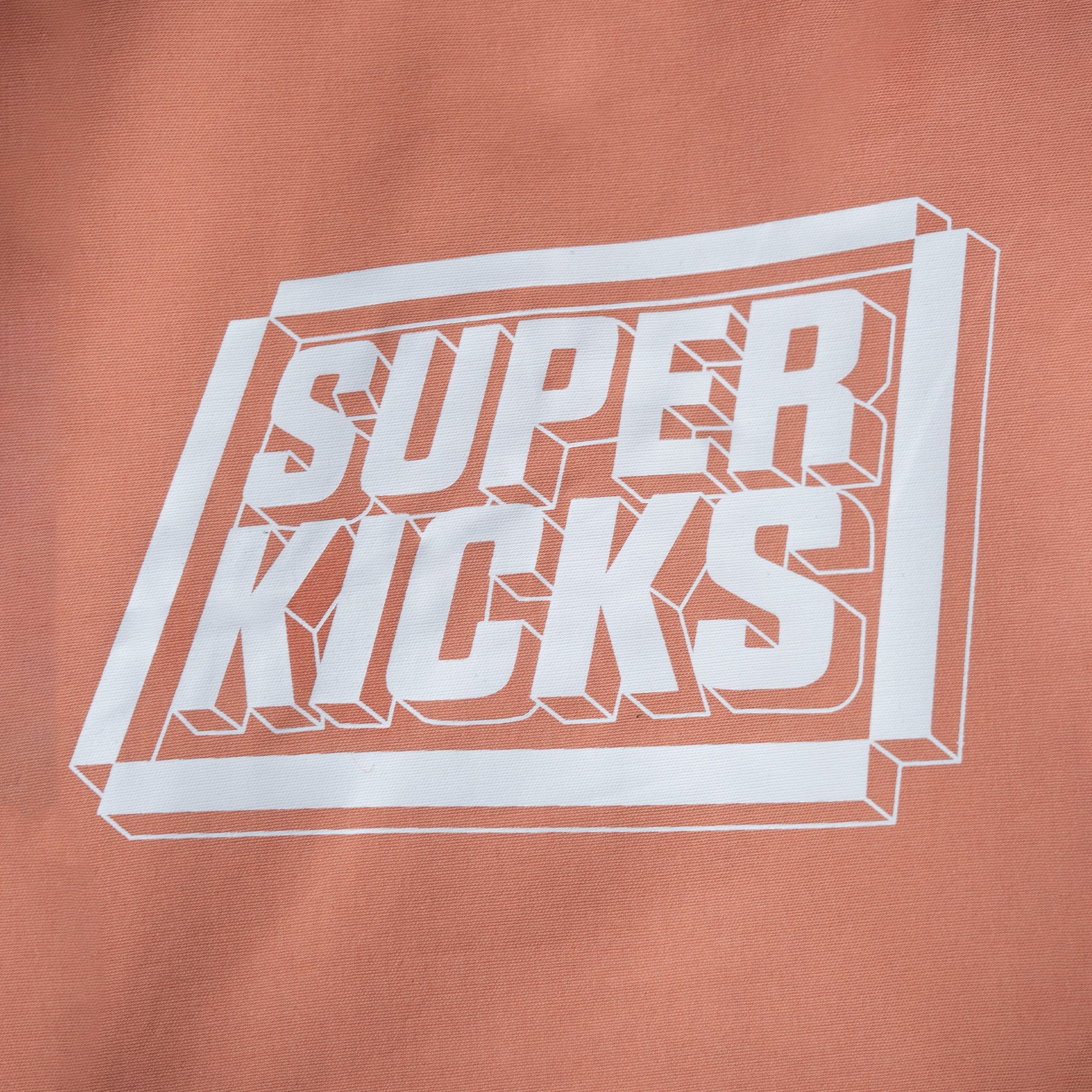Superkicks | SUPERKICKS 3D LOGO M TOTE { PEACH - view 2