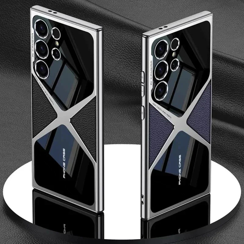 Million Cases Galaxy S25 Series Polished Guard Business Leather Case