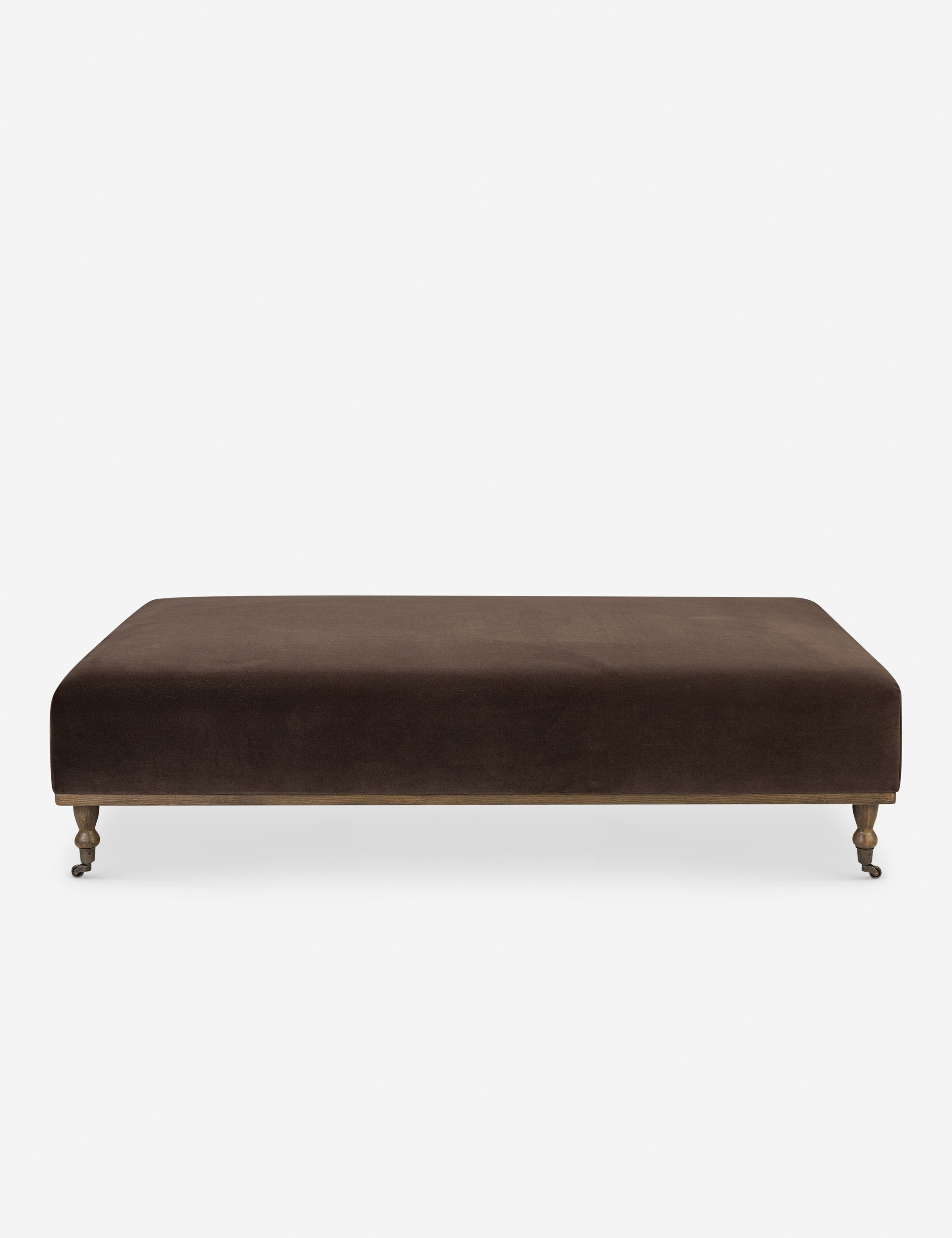Lulu and Georgia Decker Ottoman – Brown