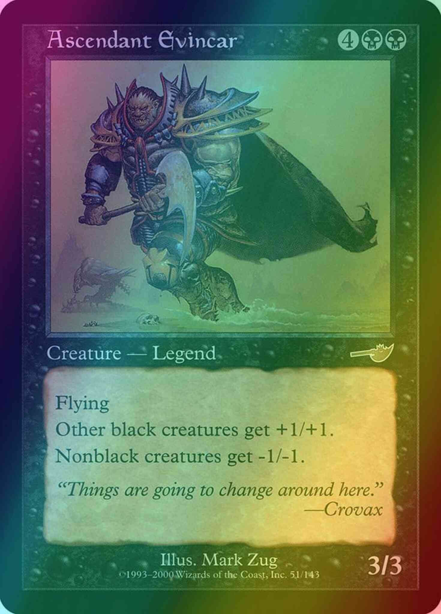 Ascendant evincar 51 – Magic Ascendant Evincar [51] [Nemesis] [Foil]