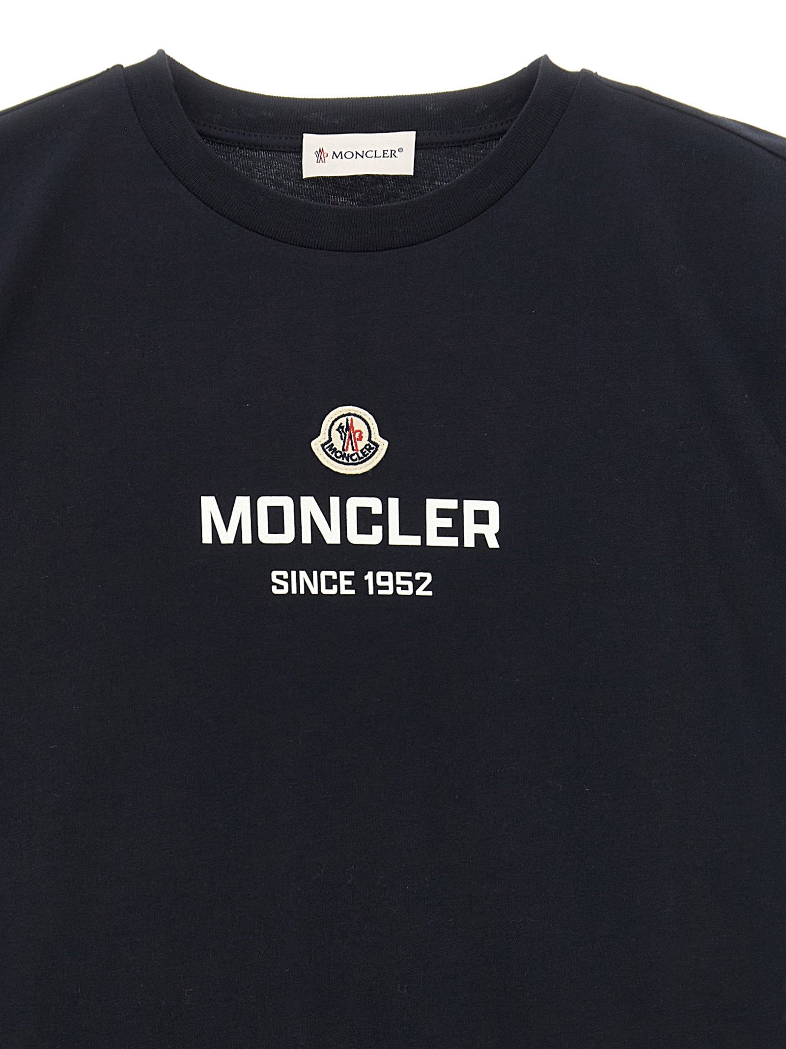 Moncler Enfant Logo T-shirt – 100% cotton - view 3
