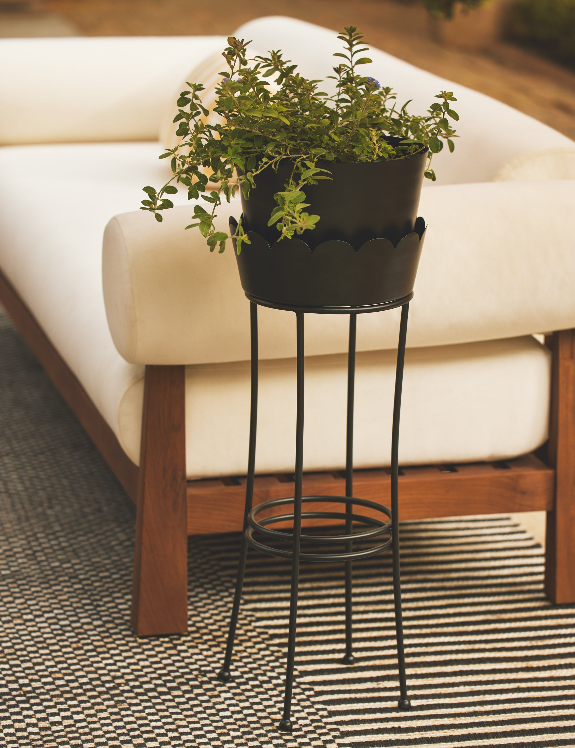 Lulu and Georgia Onyx Indoor/Outdoor Planter - view 2