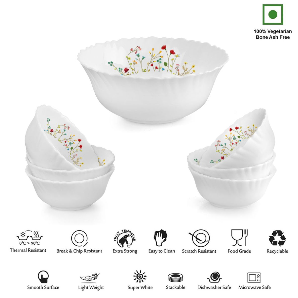 Cello Dazzle Series Pudding Gift Set, 7 Pieces - view 34