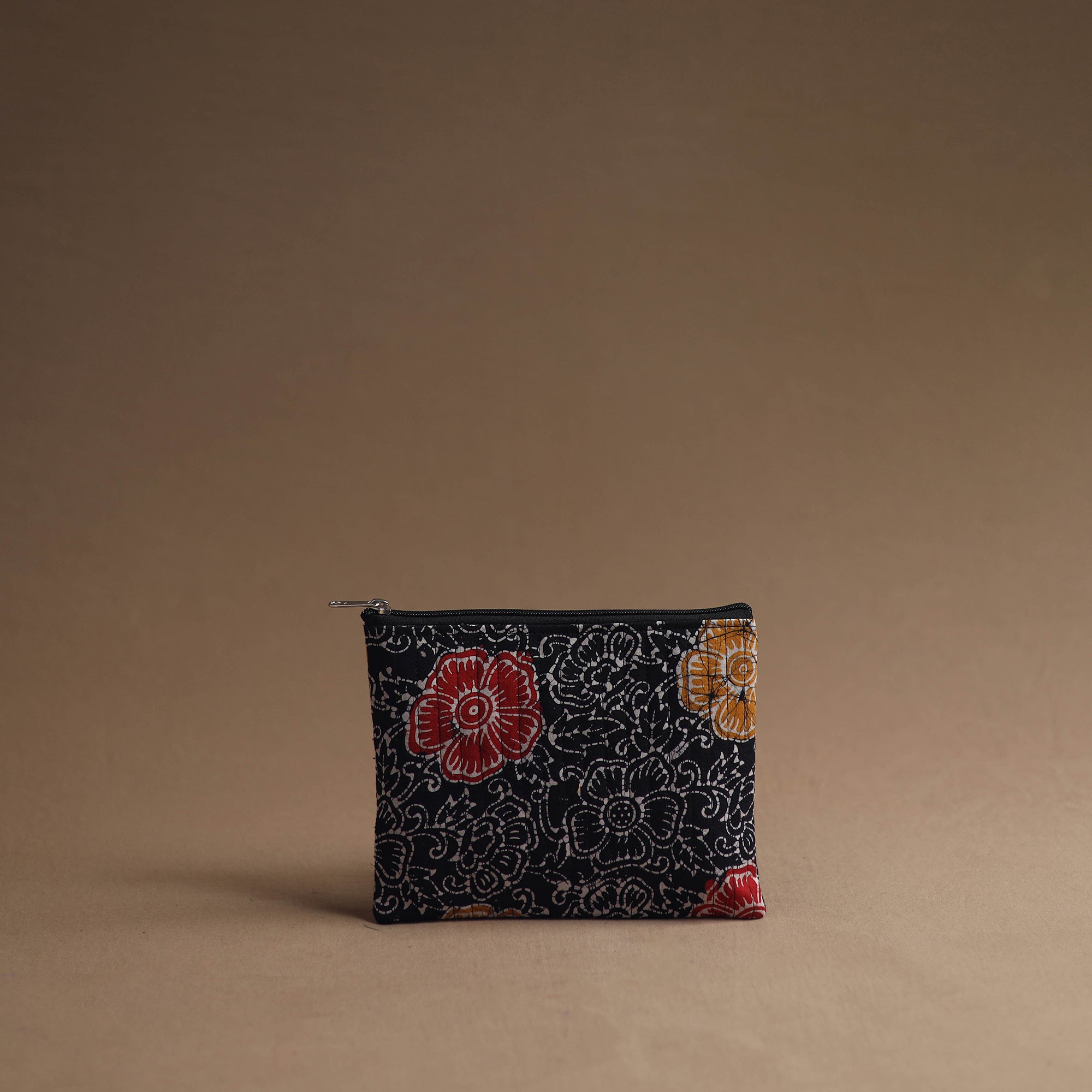 NOORI BAZAR Black - Handmade Cotton Multipurpose Utility Pouches (set of 3) 32 - view 2