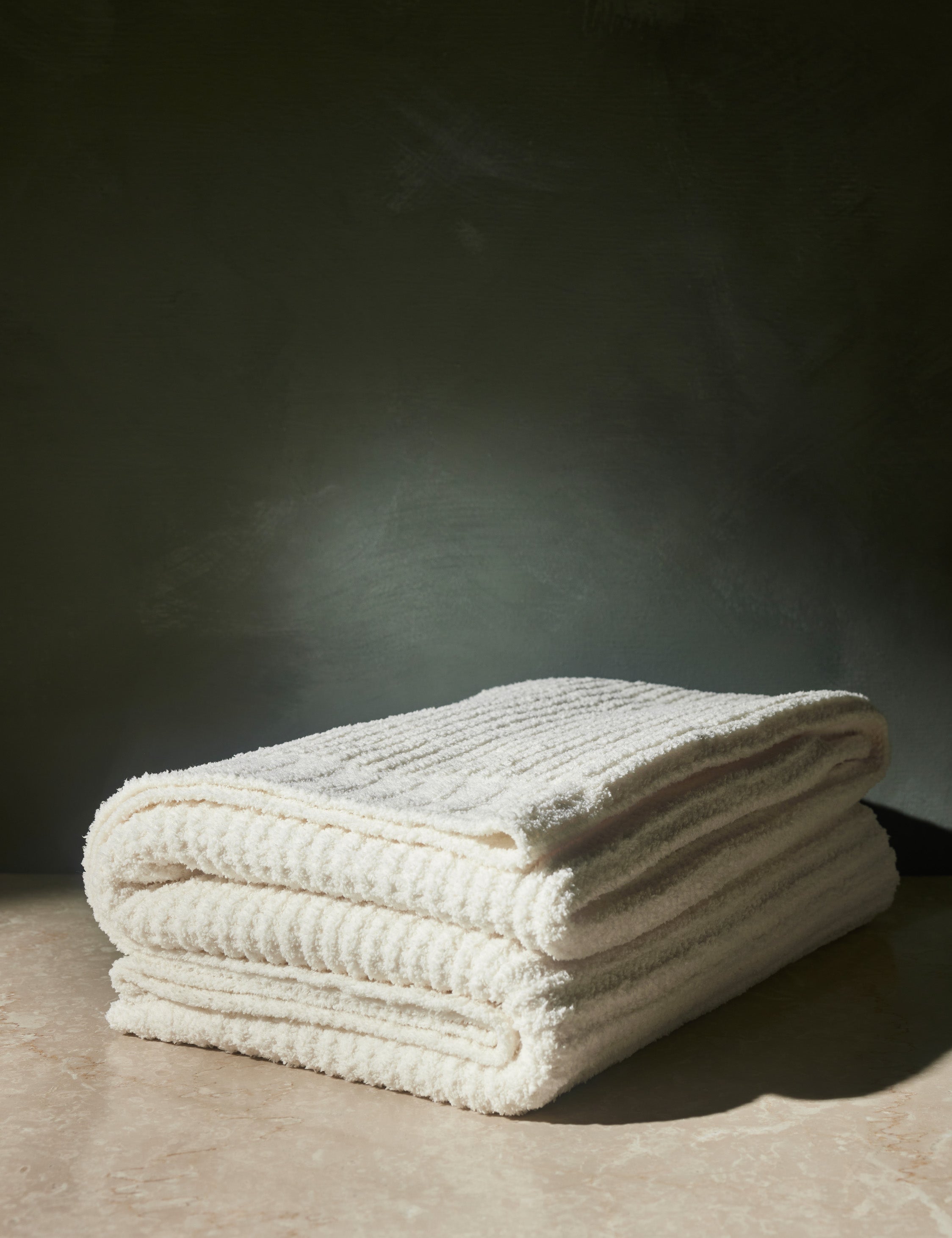 Lulu and Georgia Knit Waffle Weave Throw by Kashwere