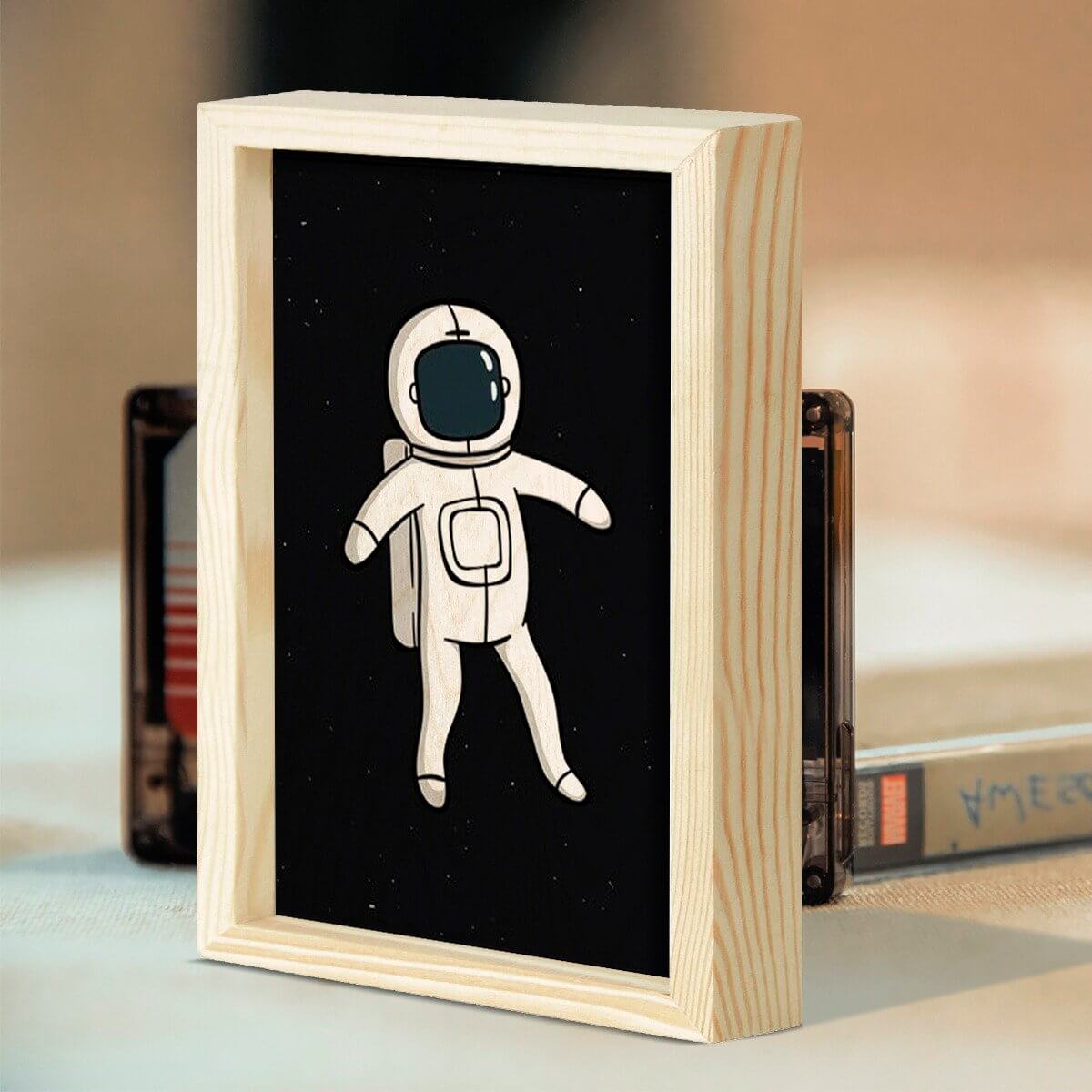 Bigsmall_cc Astronaut Wooden Wall Art - Set of 3 - view 2