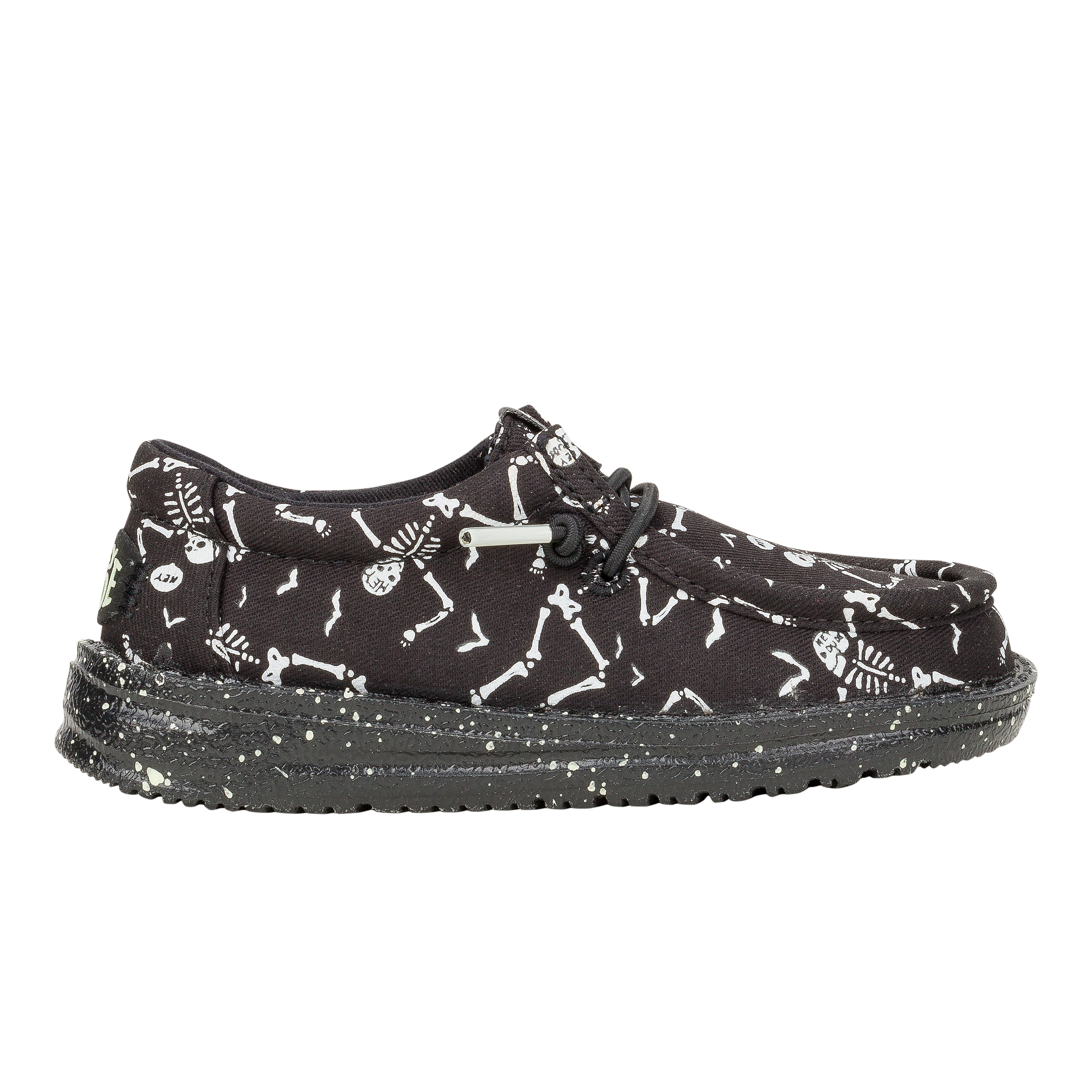 HEYDUDE shoes Wally Toddler Skeletons - Skeletons Black - view 8