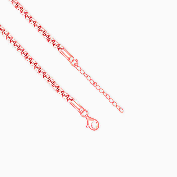 GIVA Jewellery Rose Gold Whimsical Charm Chain - view 4