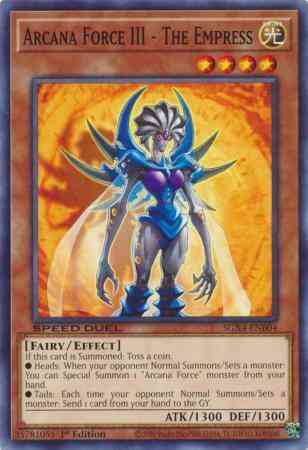 Yu-Gi-Oh! Arcana Force III - The Empress - SGX4-ENB04 - Common - 1st Edition