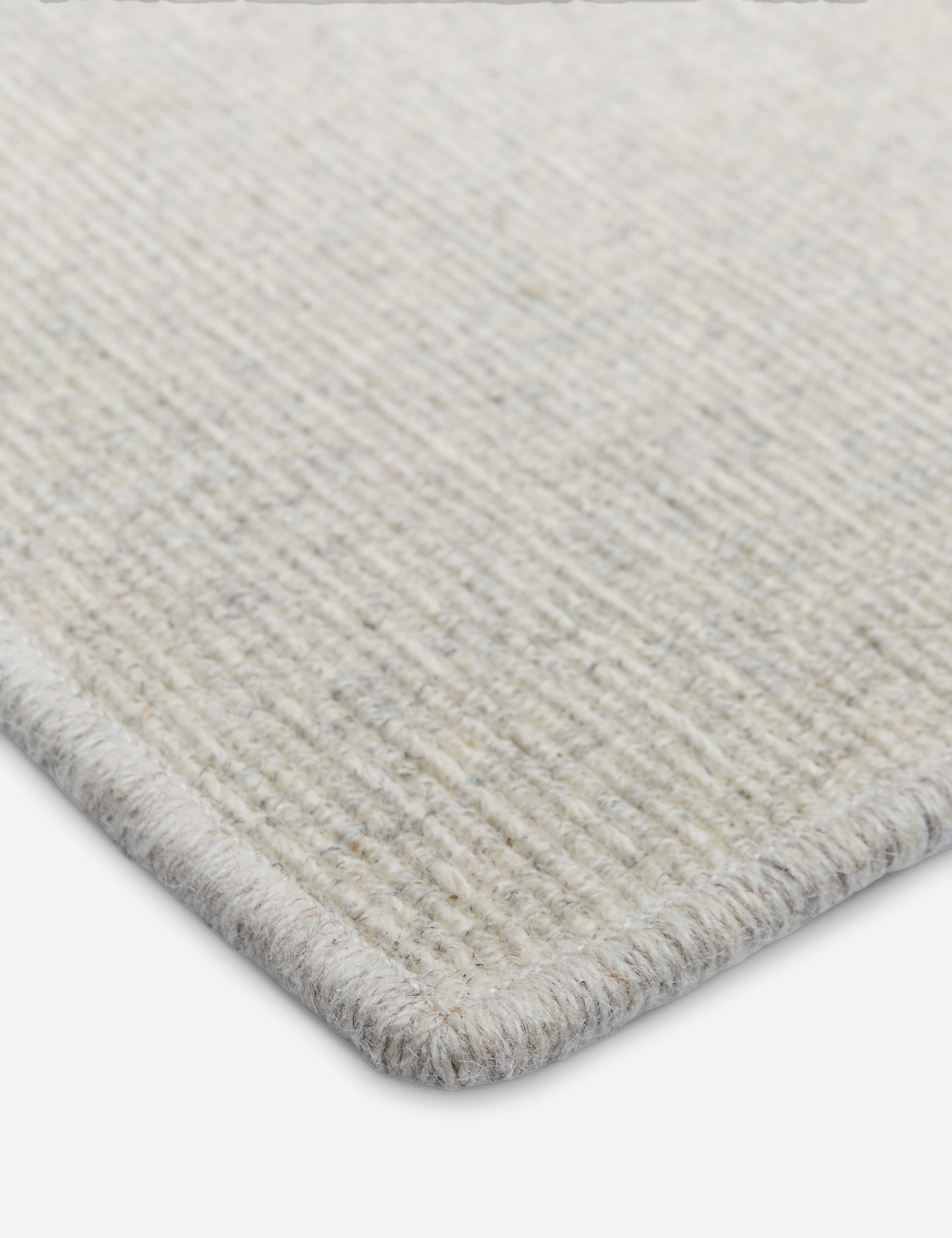 Lulu and Georgia Custom Polina Flatweave Wool Rug, Cloud