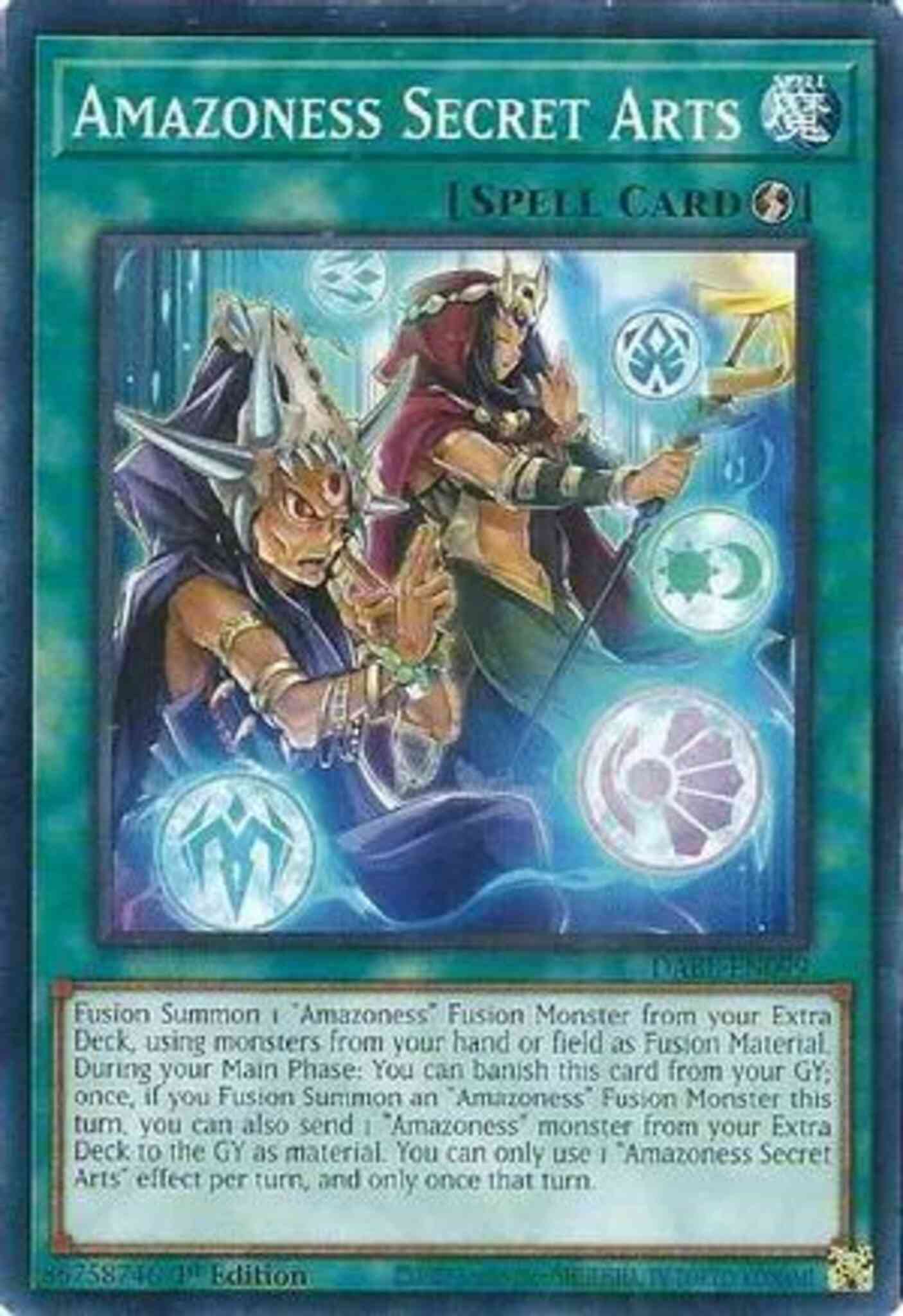 Yu-Gi-Oh! Amazoness Secret Arts - DABL-EN099 - Common - 1st Edition