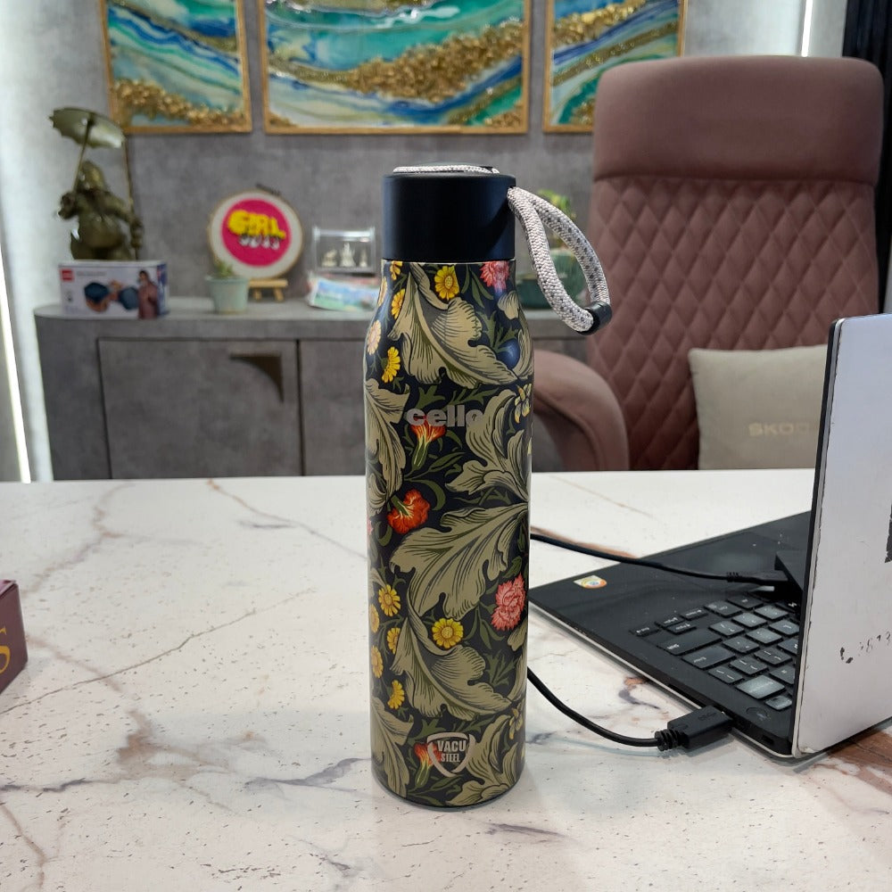 Cello Deezee Flora 750 ML Stainless Steel Water Bottle | 1 Pc - view 5