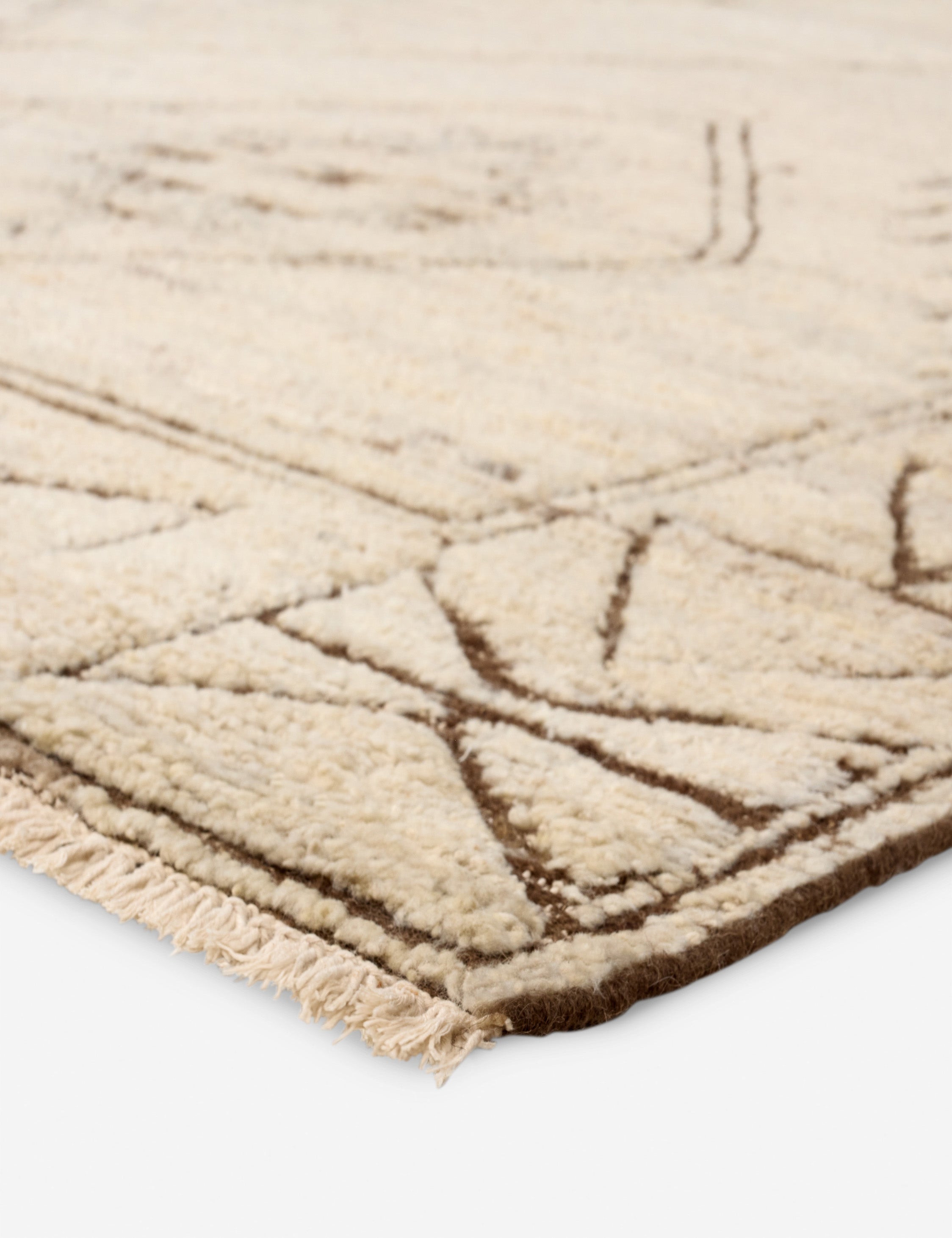 Lulu and Georgia Bethia Hand-Knotted Wool Moroccan-Style Rug - view 2