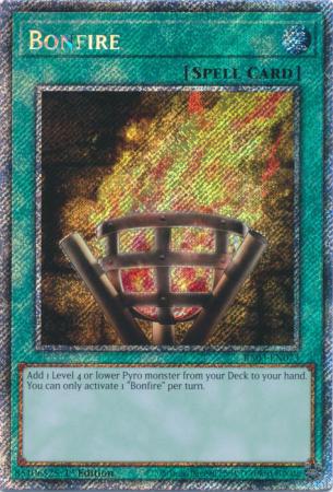 Yu-Gi-Oh! Bonfire - RA03-EN073 - Platinum Secret Rare - 1st Edition